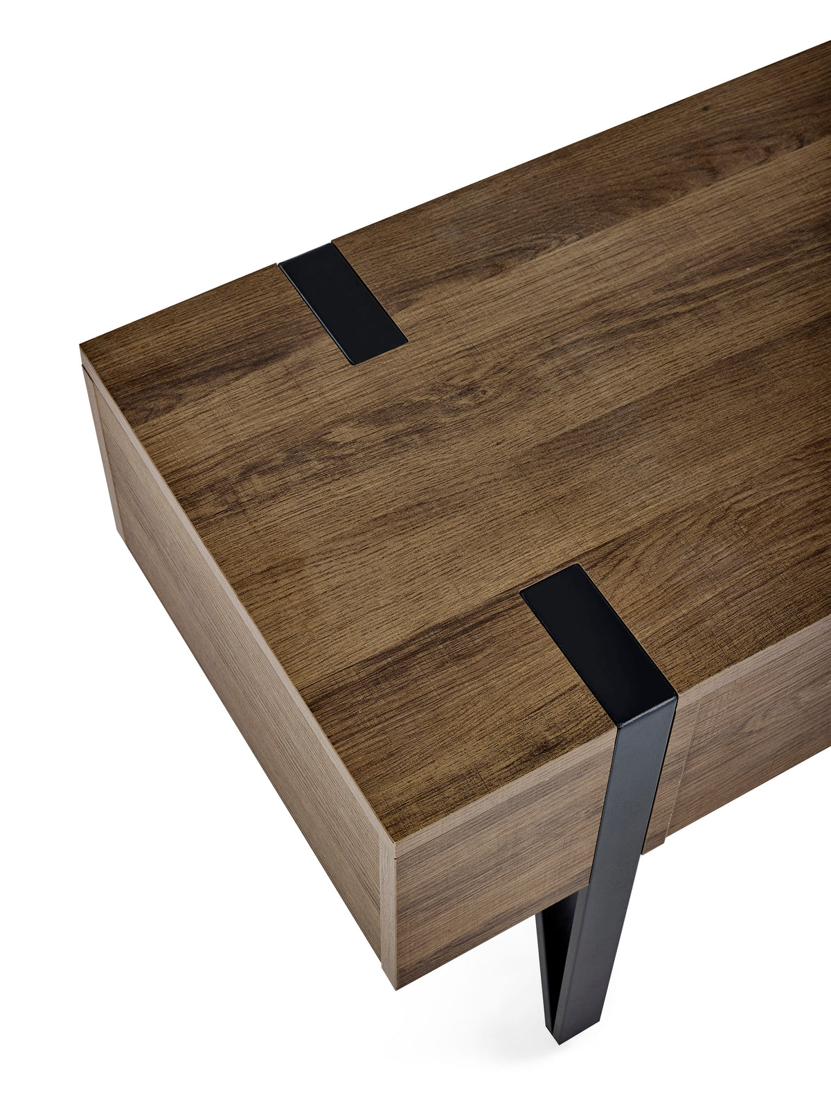 Troy TV Unit up to 65" – Rustic Wood Effect