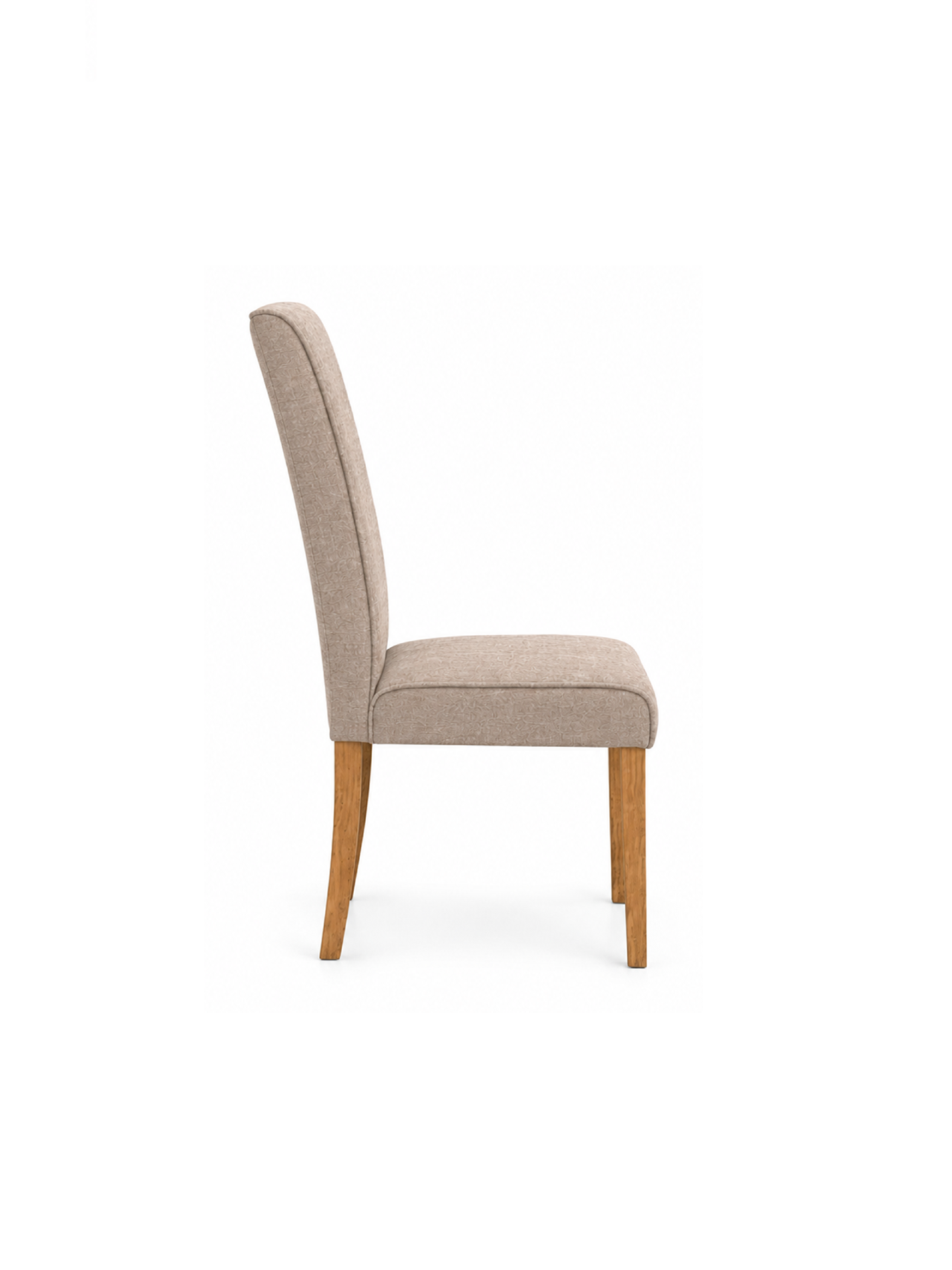 Valencia Upholstered Dining Chair (Set of 2) – Cream Chenille