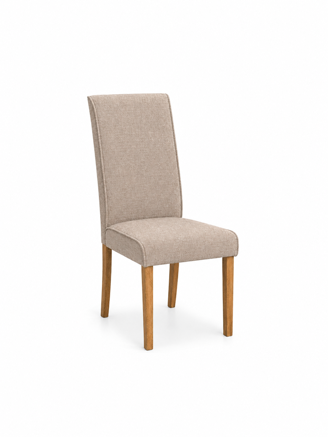 Valencia Upholstered Dining Chair (Set of 2) – Cream Chenille