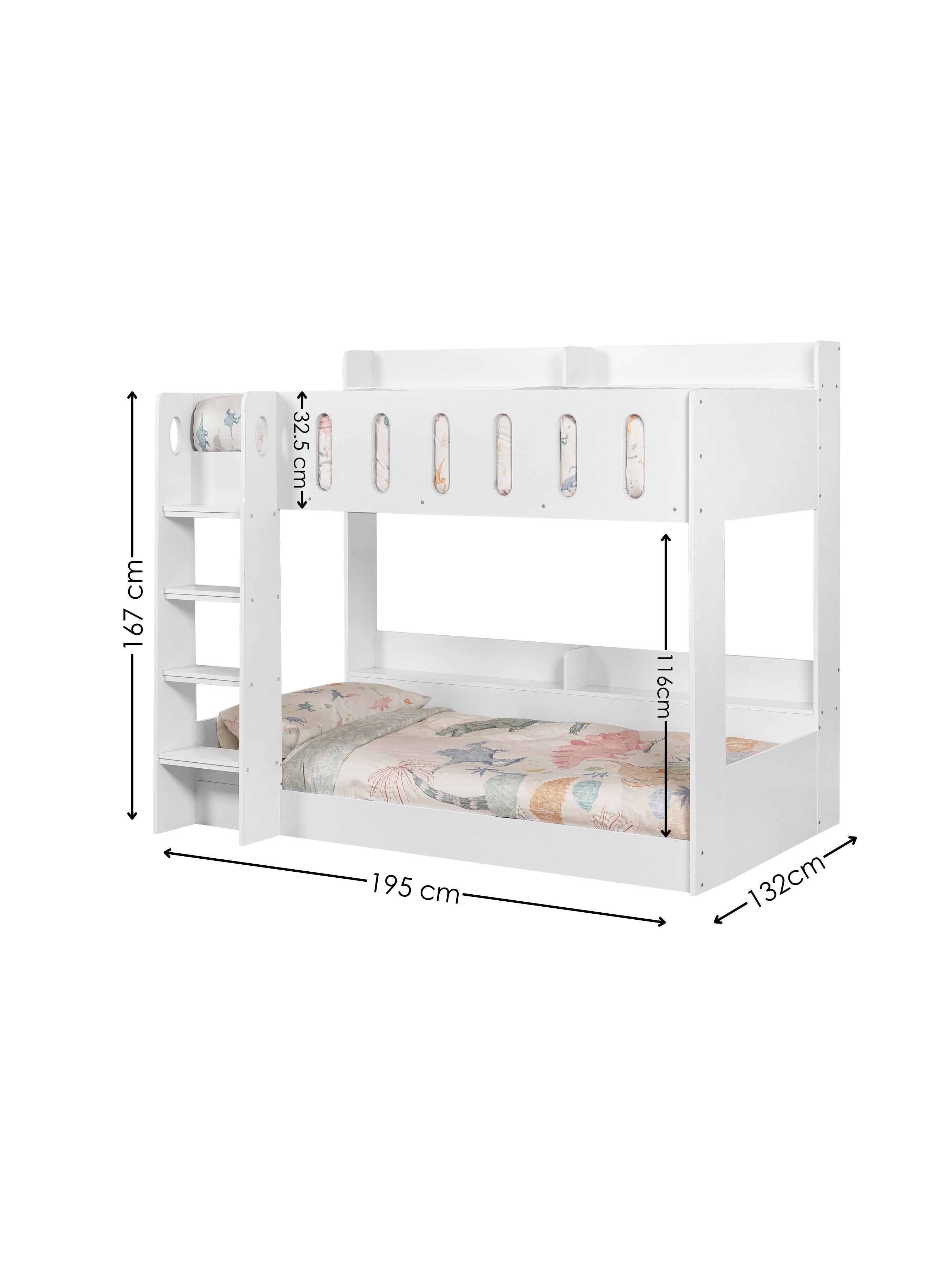 Vision Bunk Bed – White