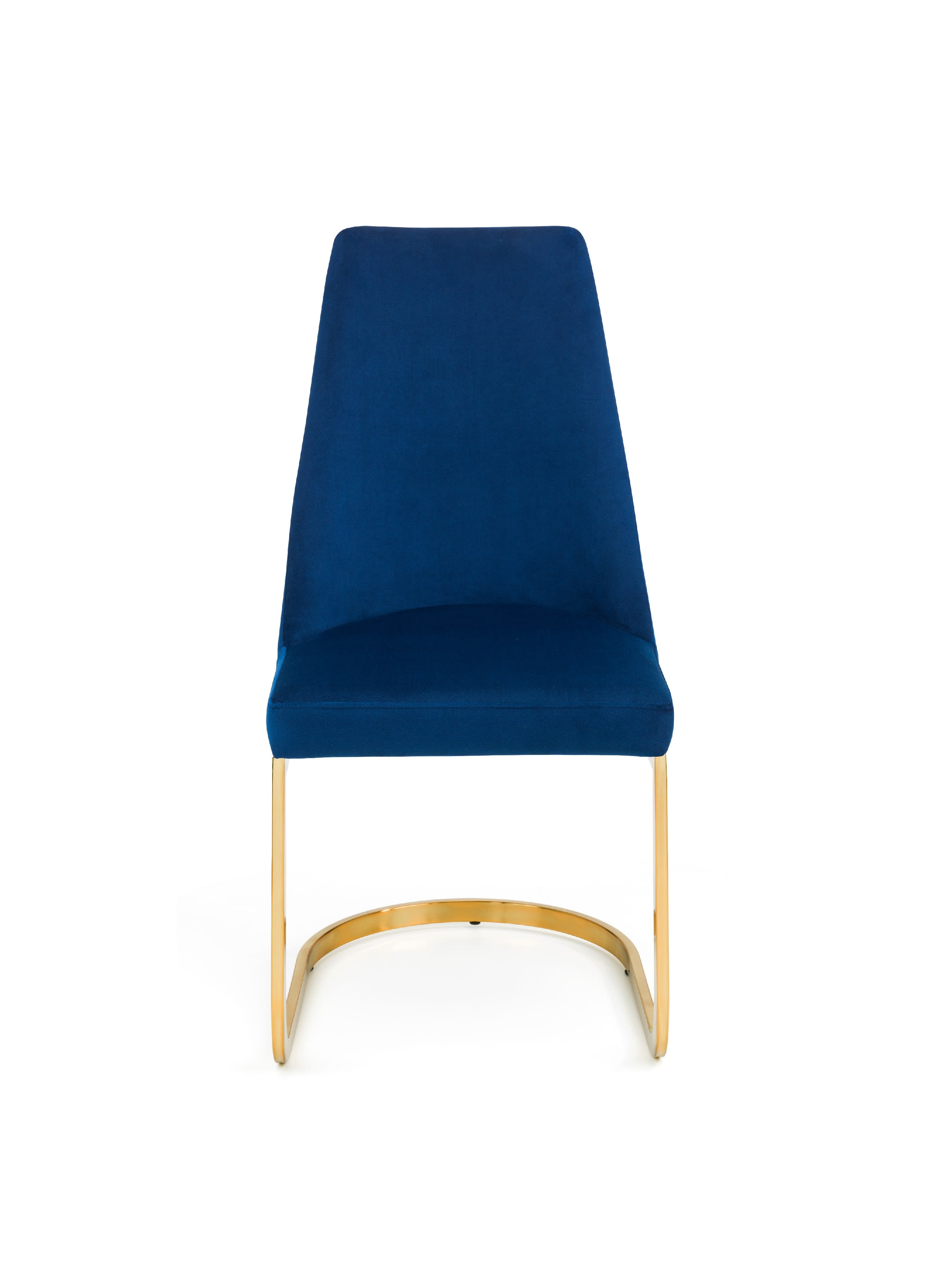 Vittoria Cantilever Dining Chairs - (Blue Set Of 2)