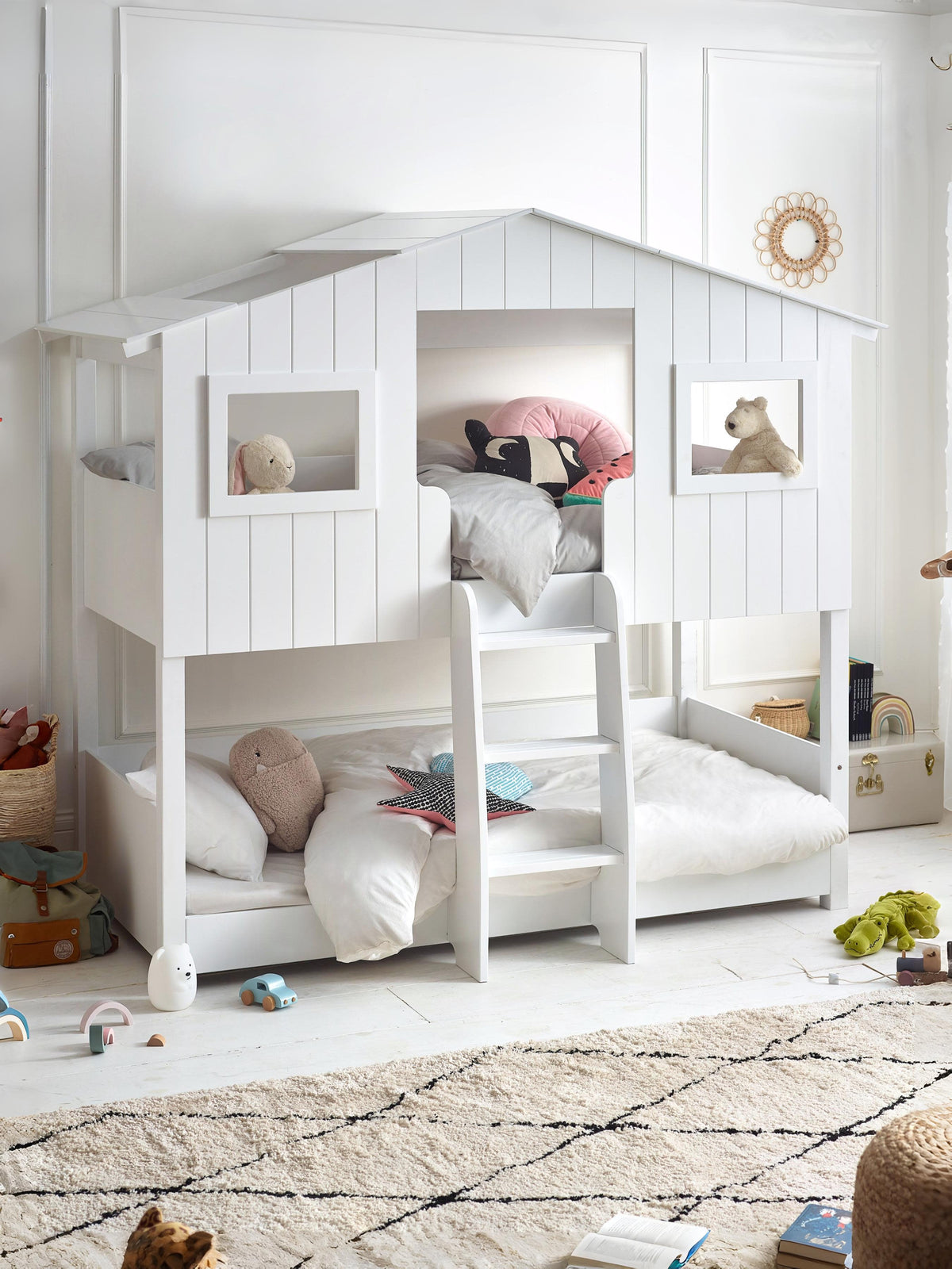 Willow Treehouse Bunk White