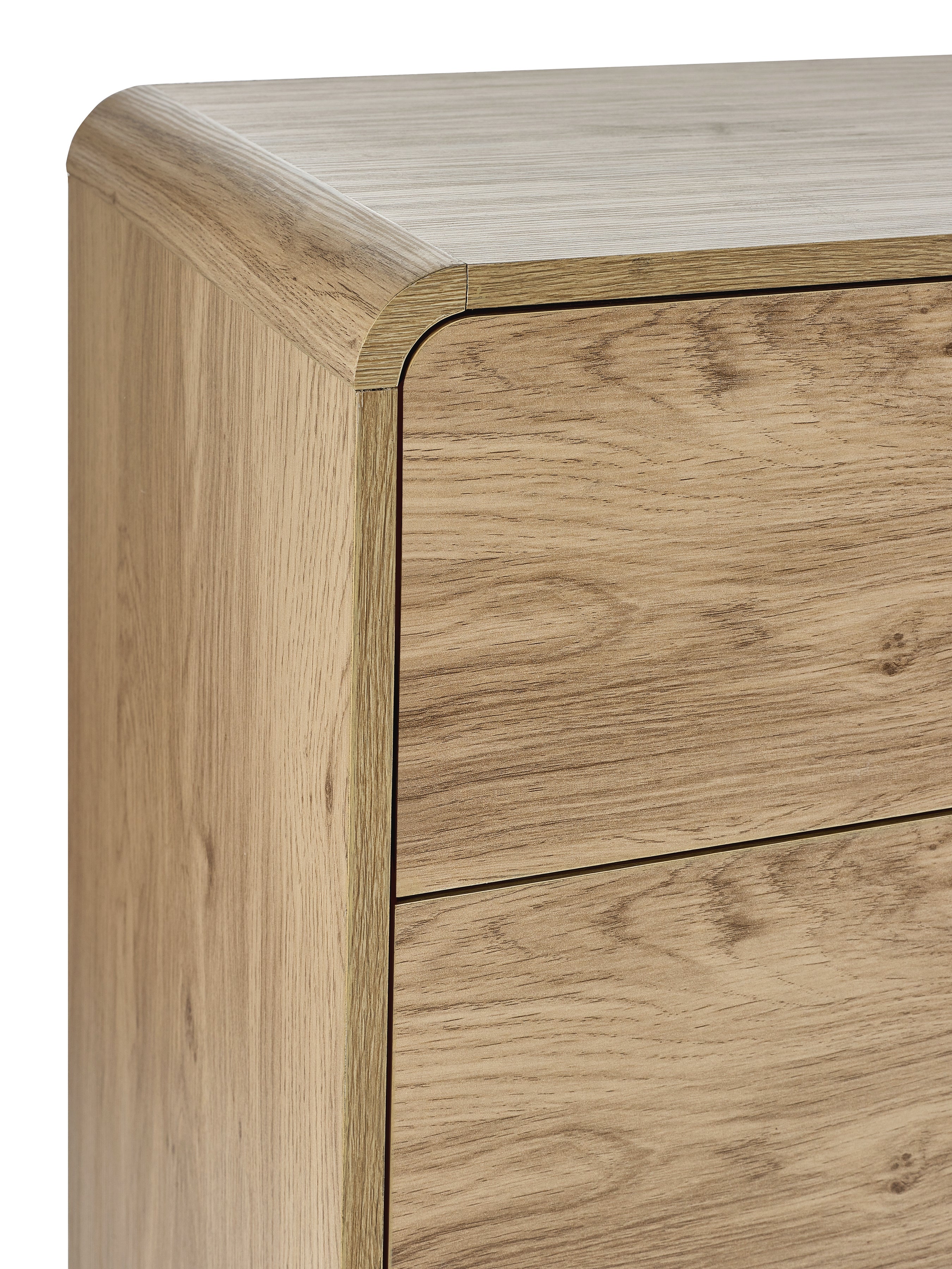 Ingrid 5 Drawer Chest Oak – Julian Bowen, view 13