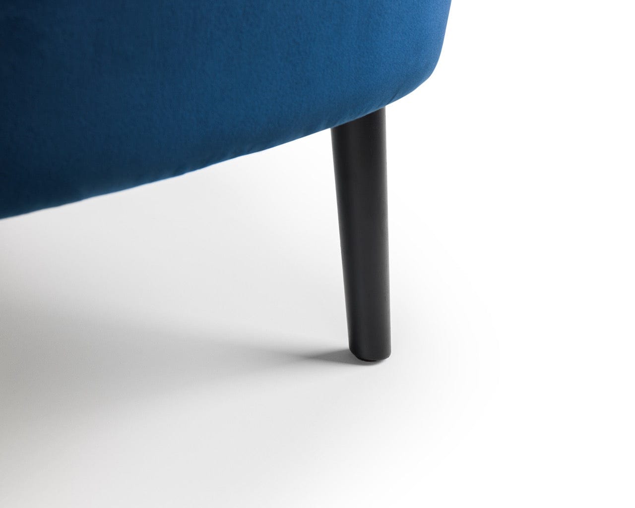 Julian Bowen Accent Chair Coco Velvet Accent Chair - Blue Bed Kings