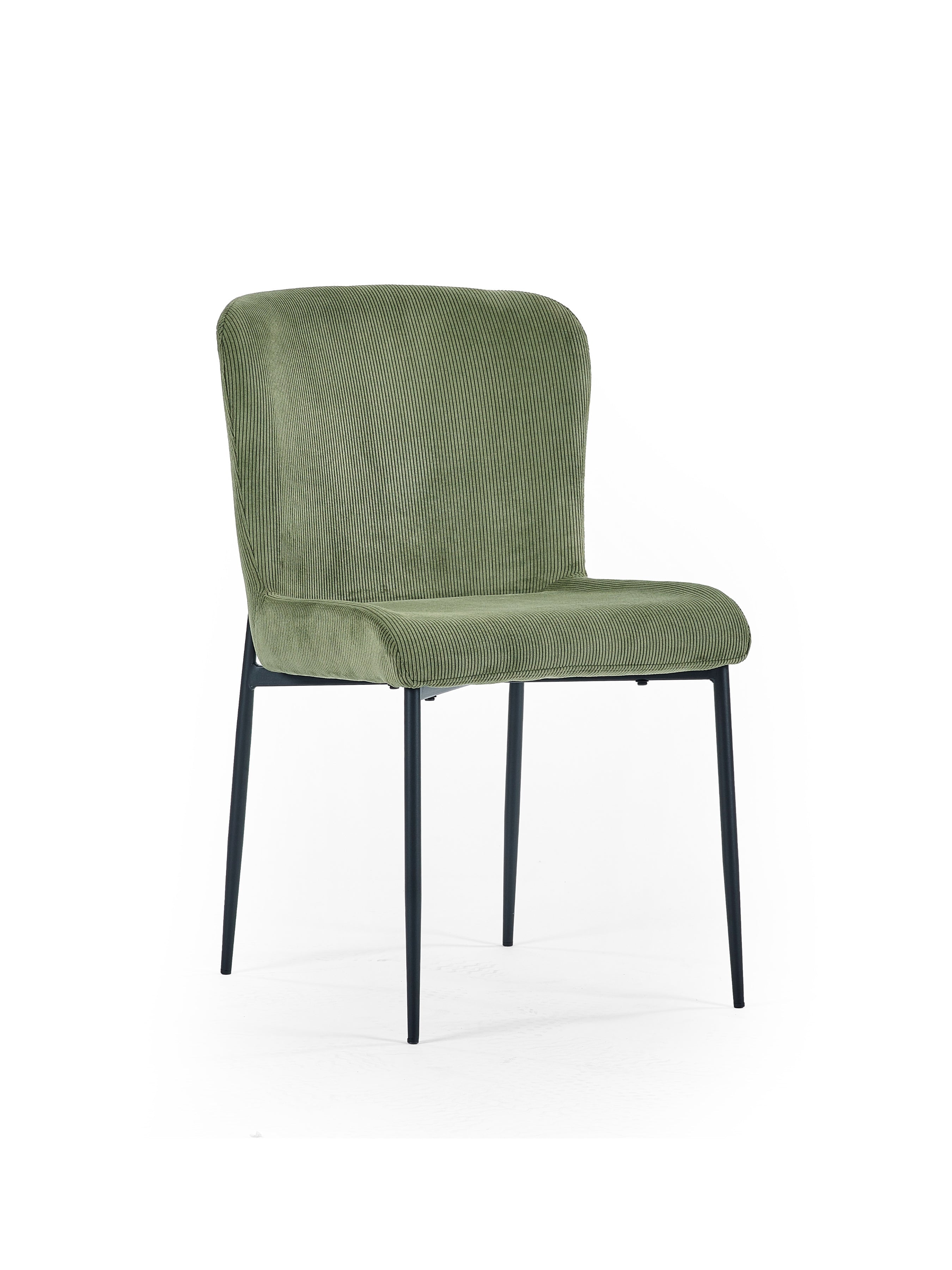 Leonie Dining Chairs - Green (Set of 2) – Julian Bowen, view 3
