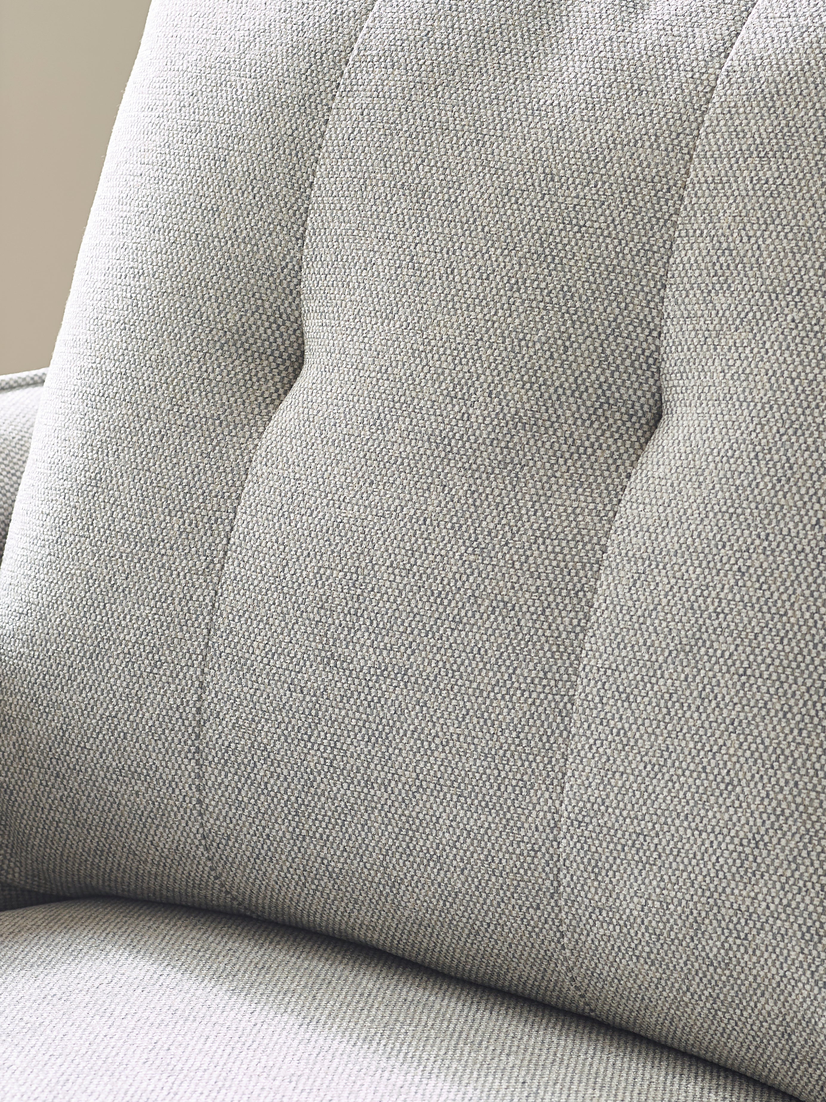 Remy 2 Seater Light Grey Fabric Sofa – Julian Bowen, view 6