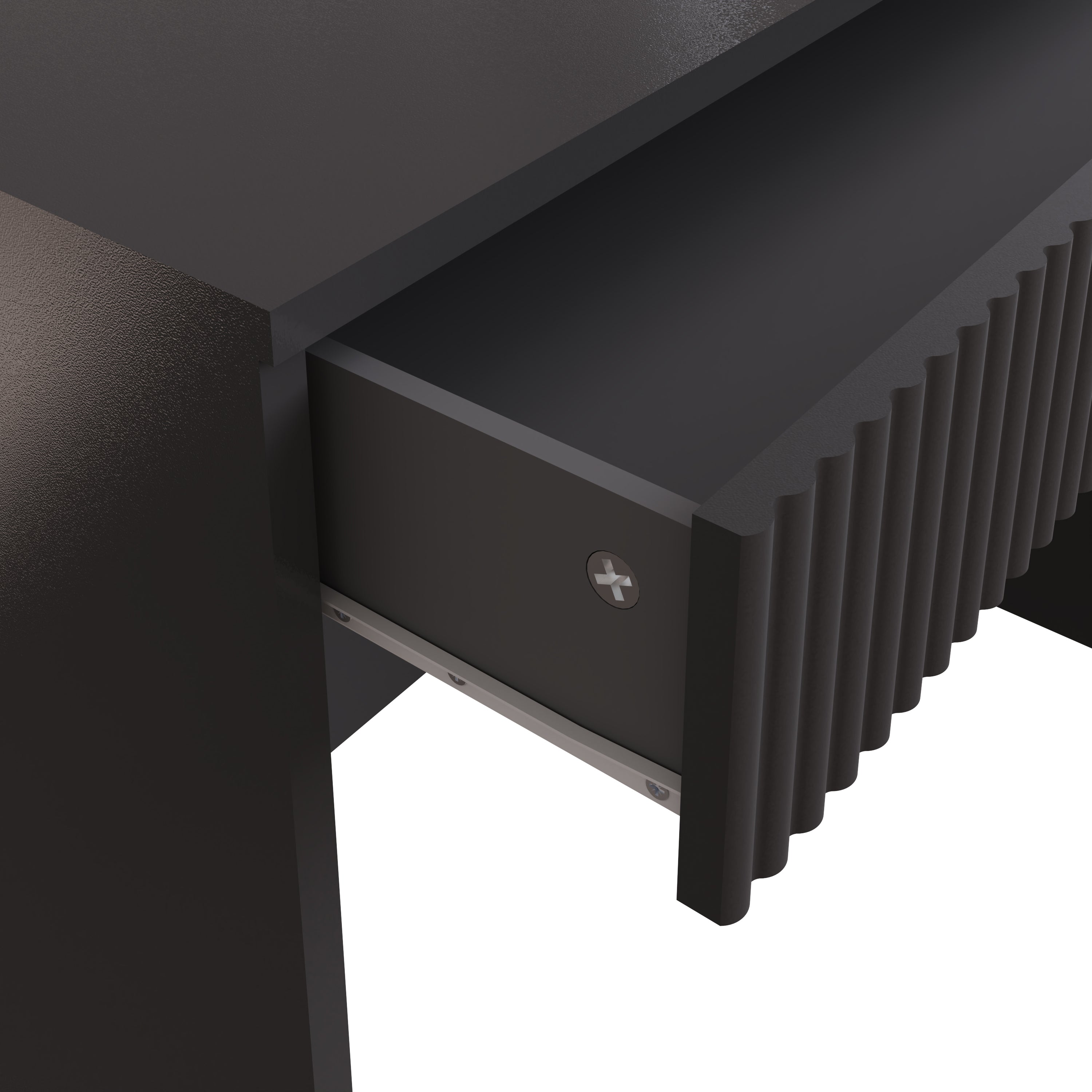 Rankin Dressing Table Desk – Black