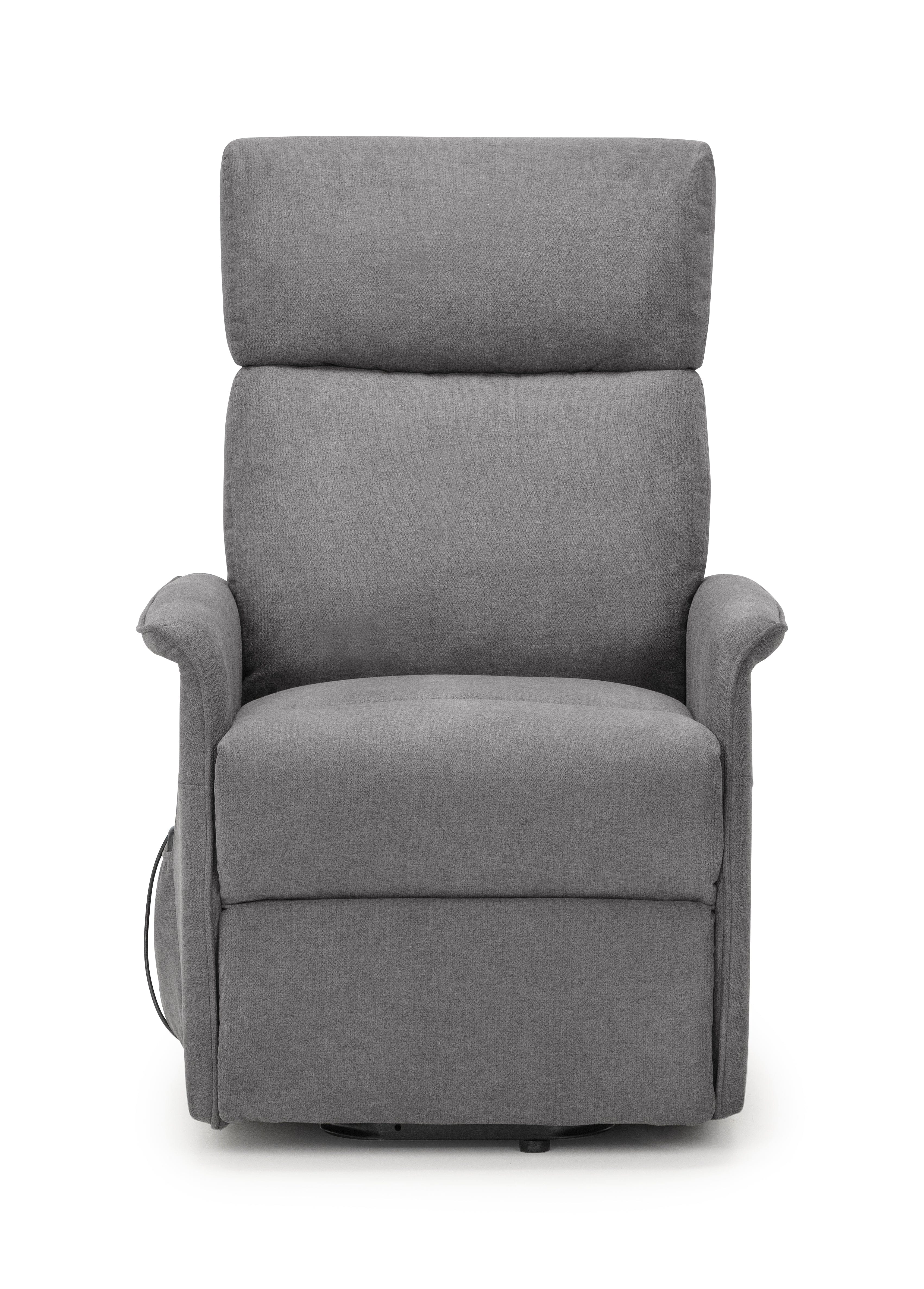 Helena Rise & Recline Chair - Charcoal Fabric – Julian Bowen