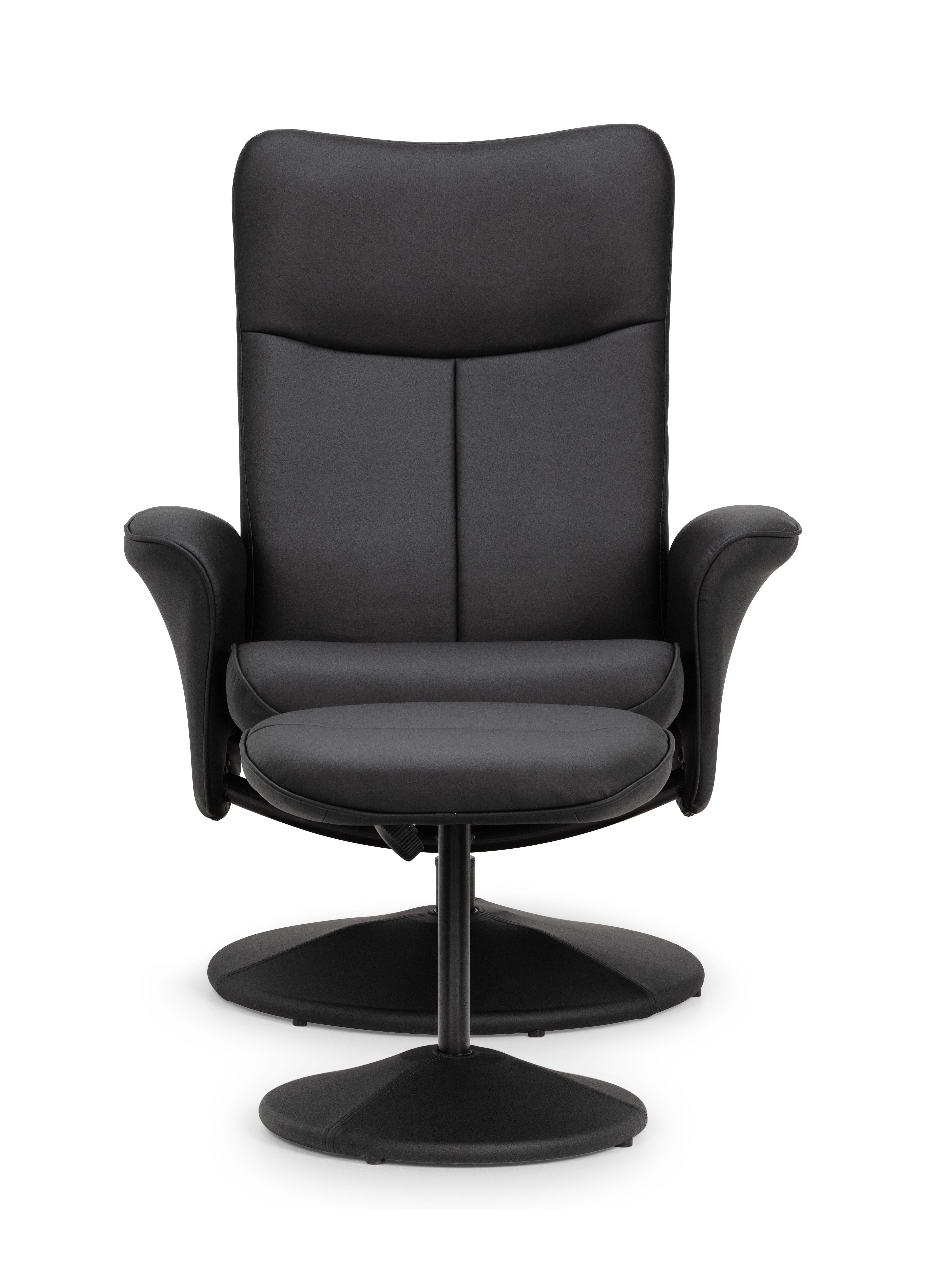 Lugano Recliner & Stool – Julian Bowen