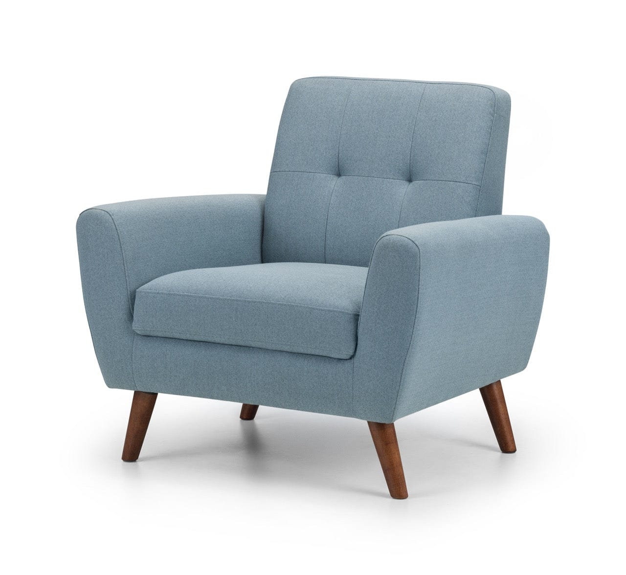 Monza Compact Retro Chair - Blue – Julian Bowen