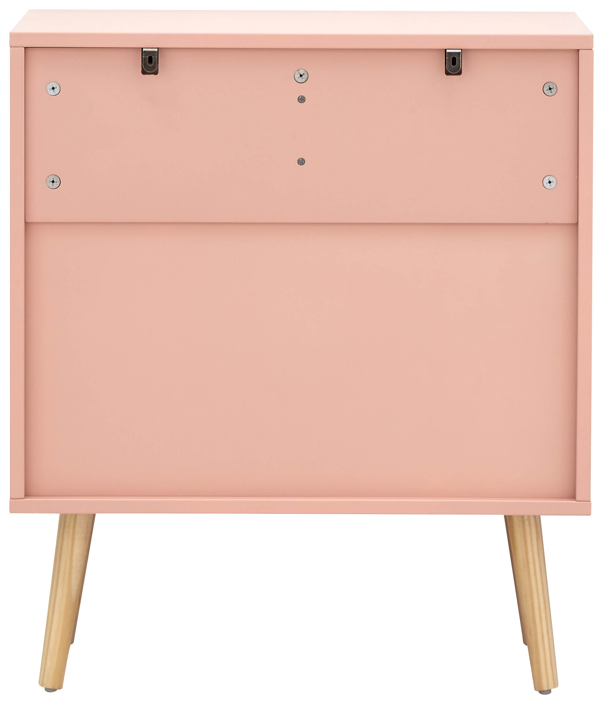 Nyborg 2+2 Drawer Chest – Coral Pink