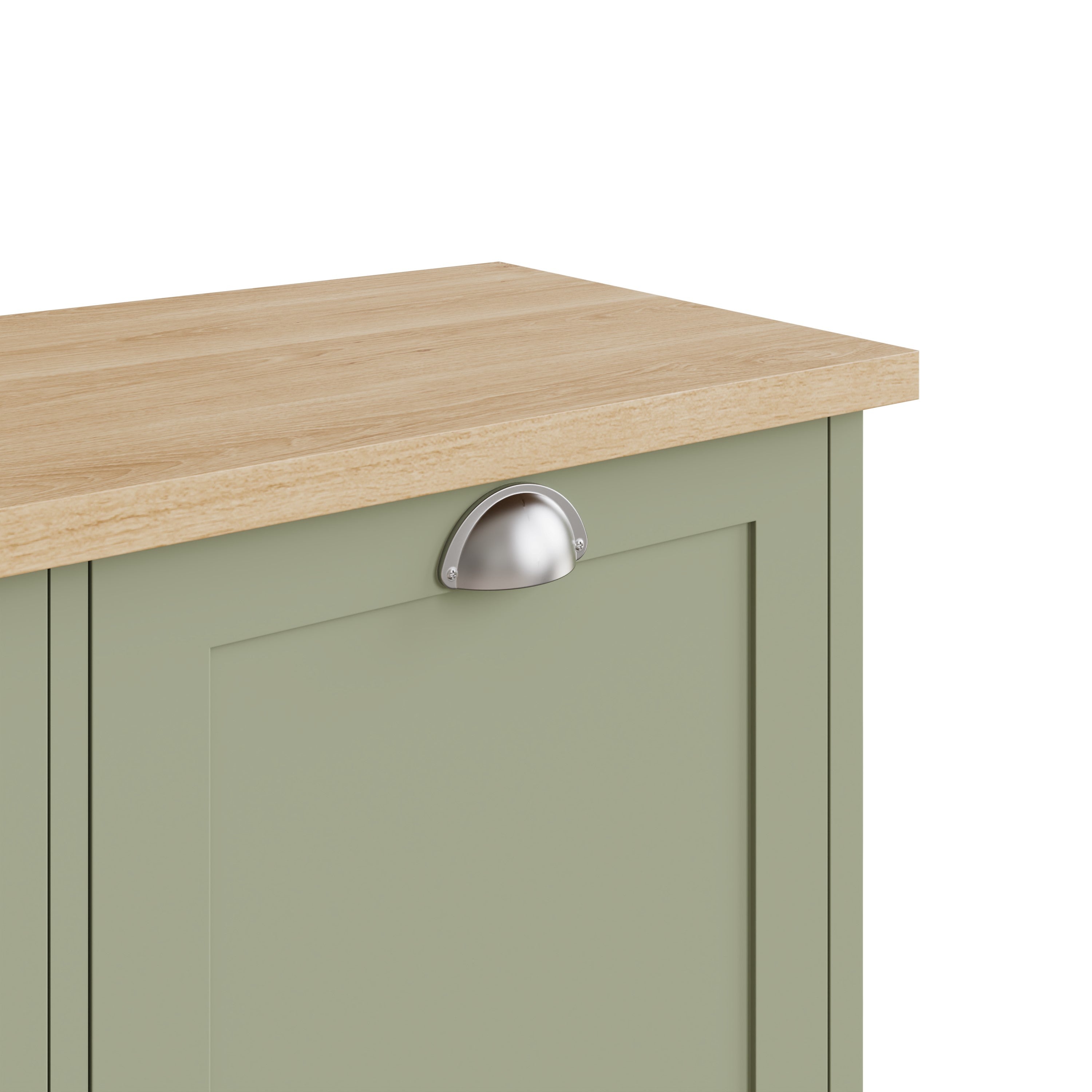Lancaster Shoe Storage Sage Green – GFW, view 7