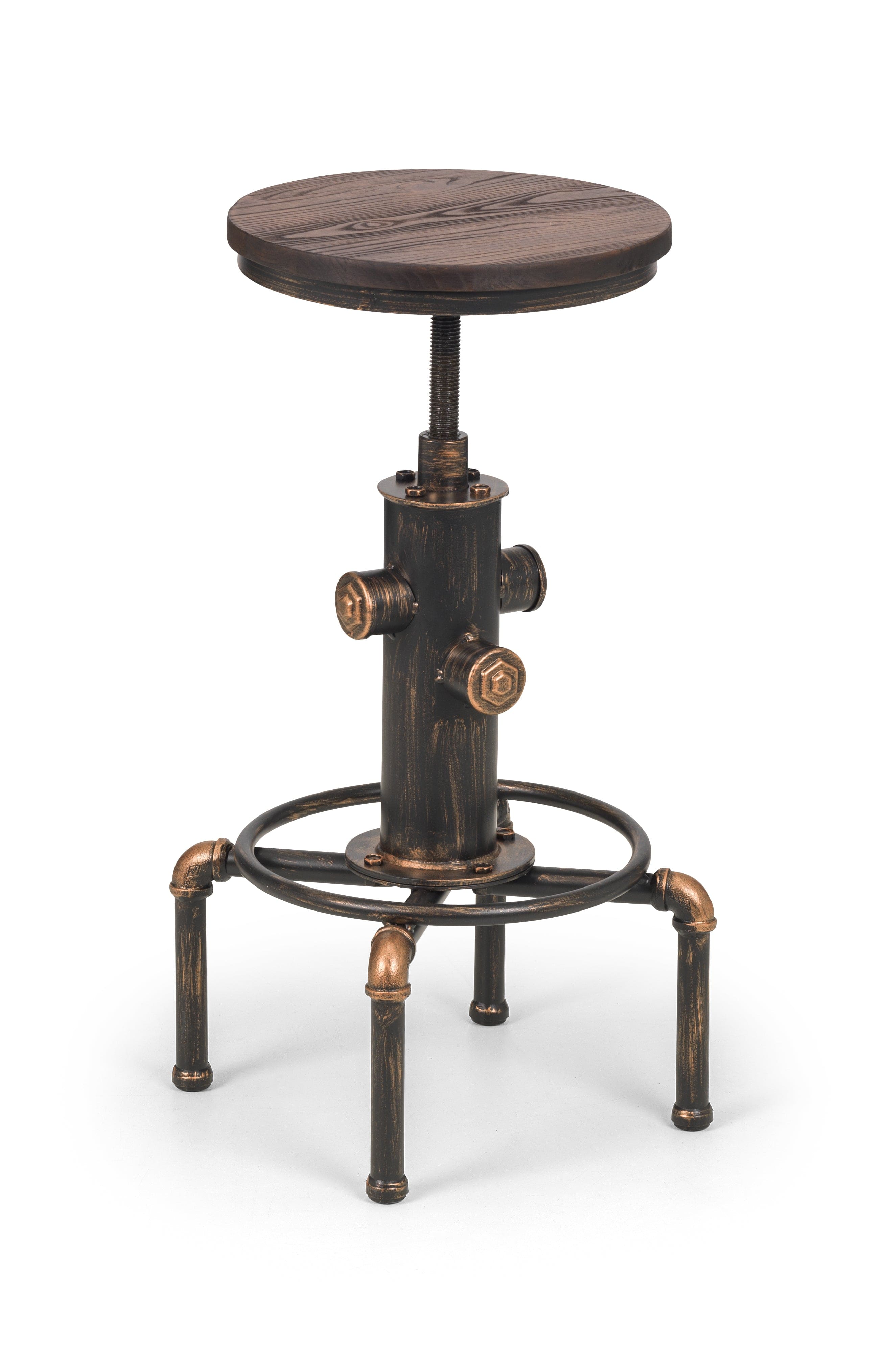 Rockport Pipework Bar Stool – Julian Bowen