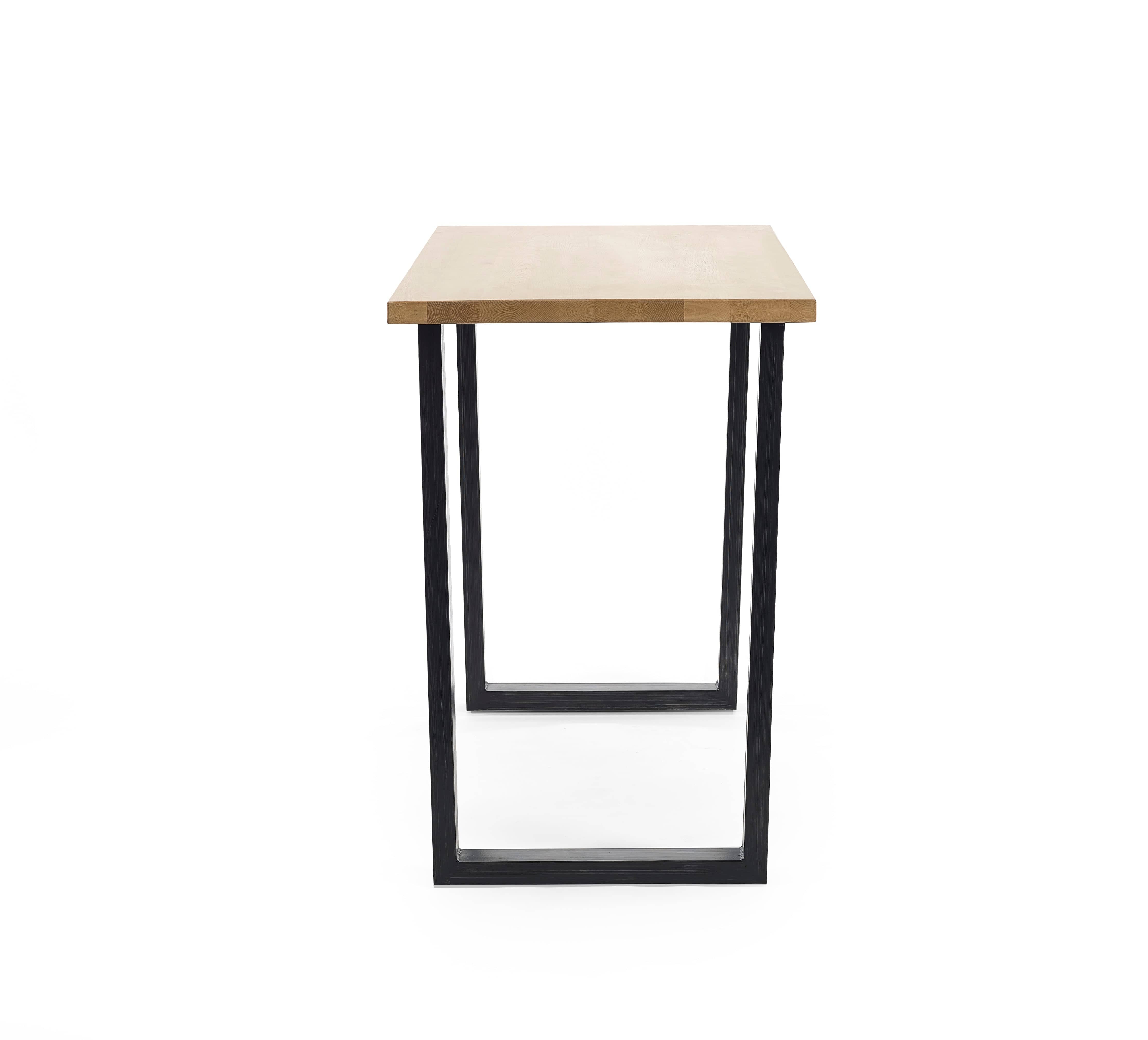 Brooklyn Bar Table Oak – Julian Bowen, view 3