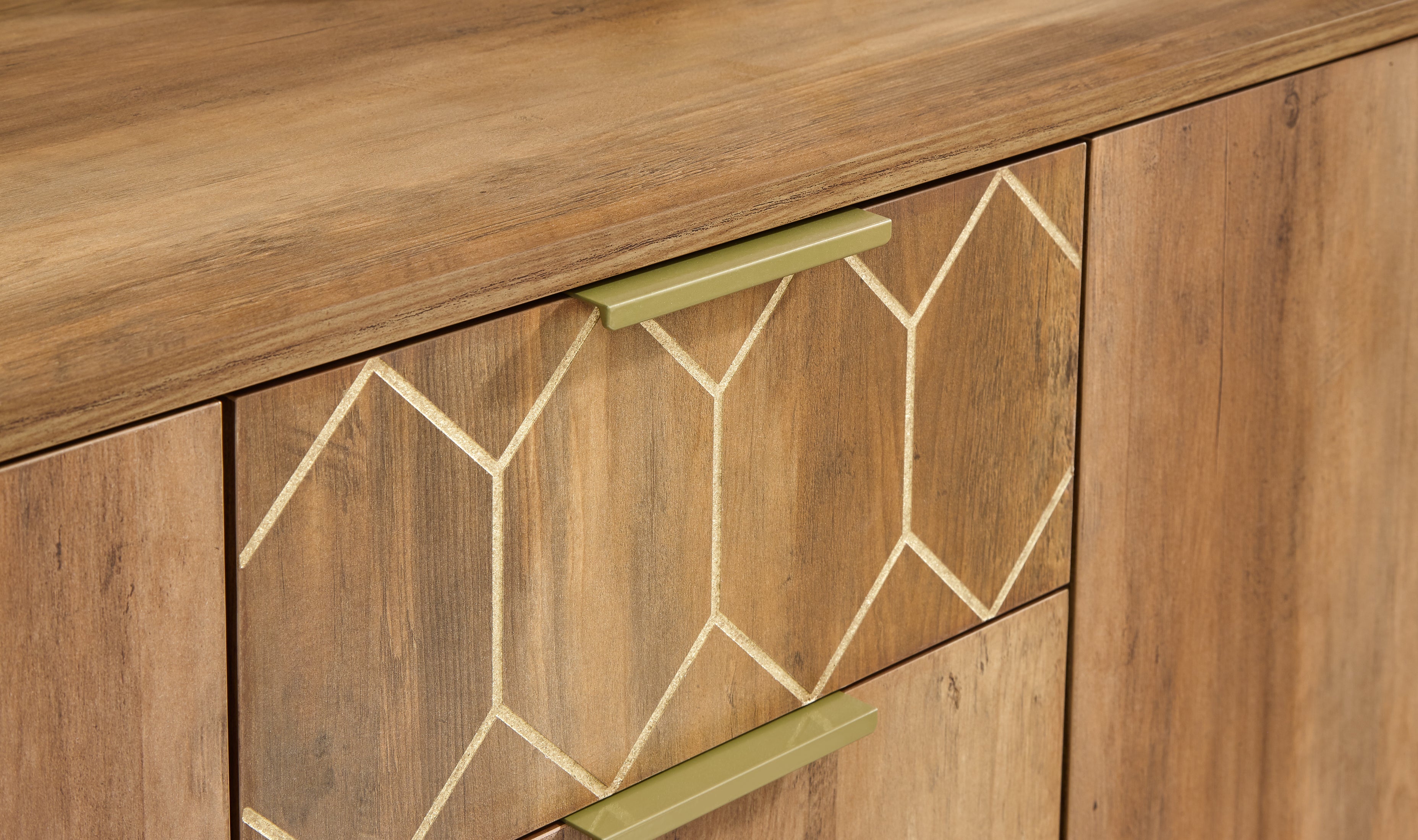 Orleans 2 Door 3 Drawer Cabinet Mango – GFW, view 5