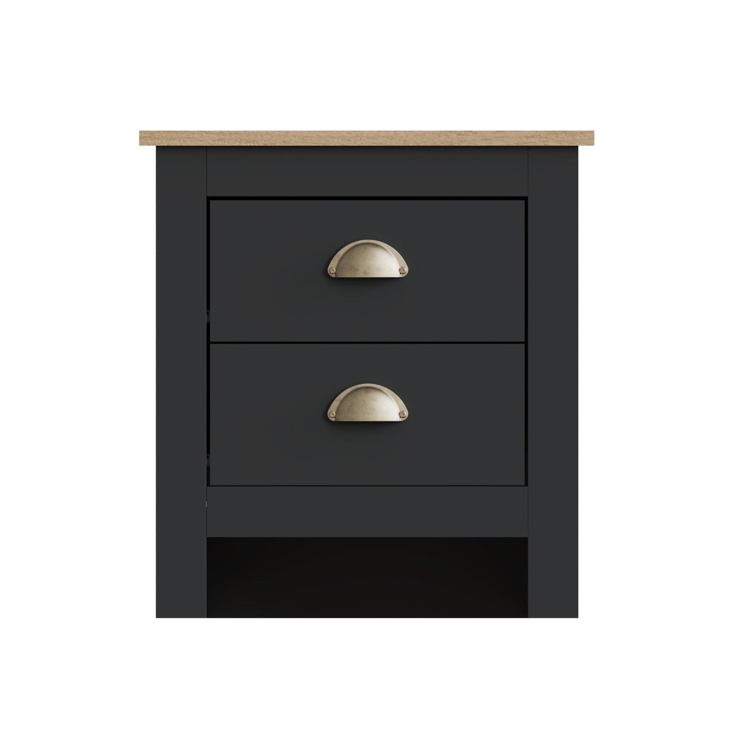 Lancaster 3 Piece Bedroom Set Black – GFW, view 9