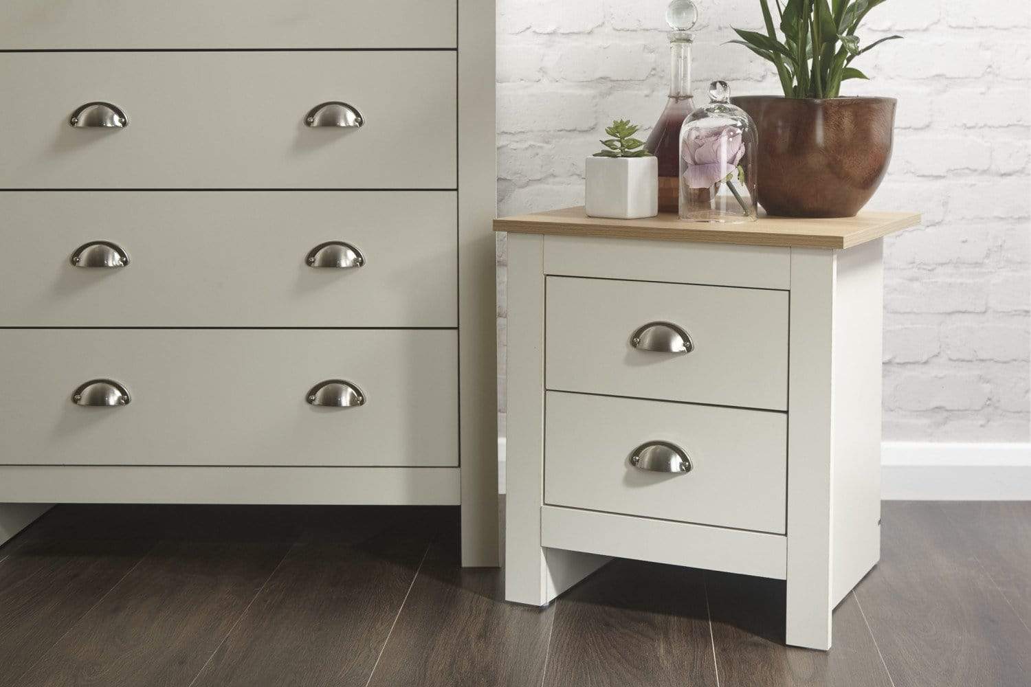 Lancaster 3 Piece Bedroom Set Cream – GFW, view 19