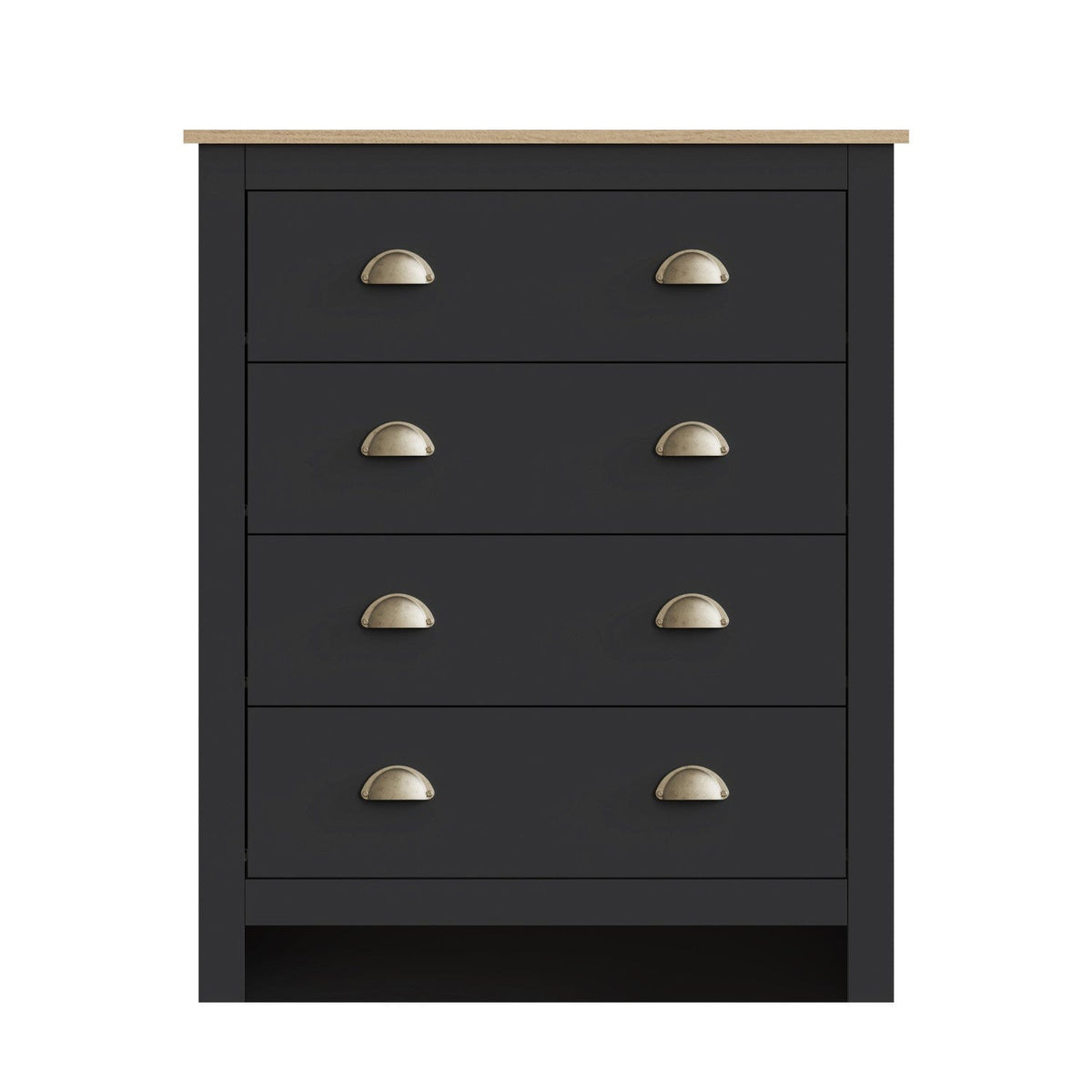 Lancaster 4 Piece Bedroom Set Black – GFW, view 8