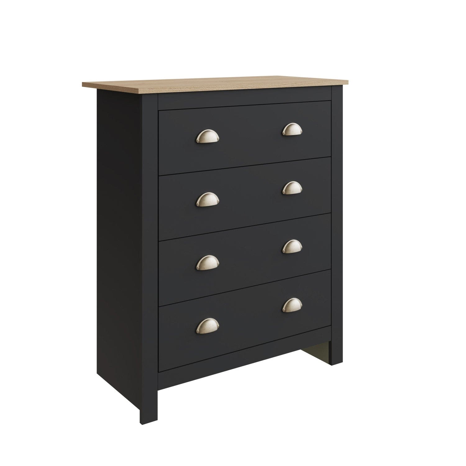 Lancaster 4 Piece Bedroom Set Black – GFW, view 17
