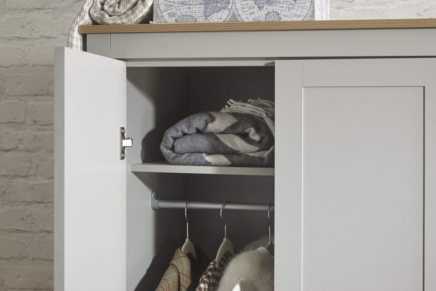 Lancaster 4 Piece Bedroom Set Grey – GFW, view 18