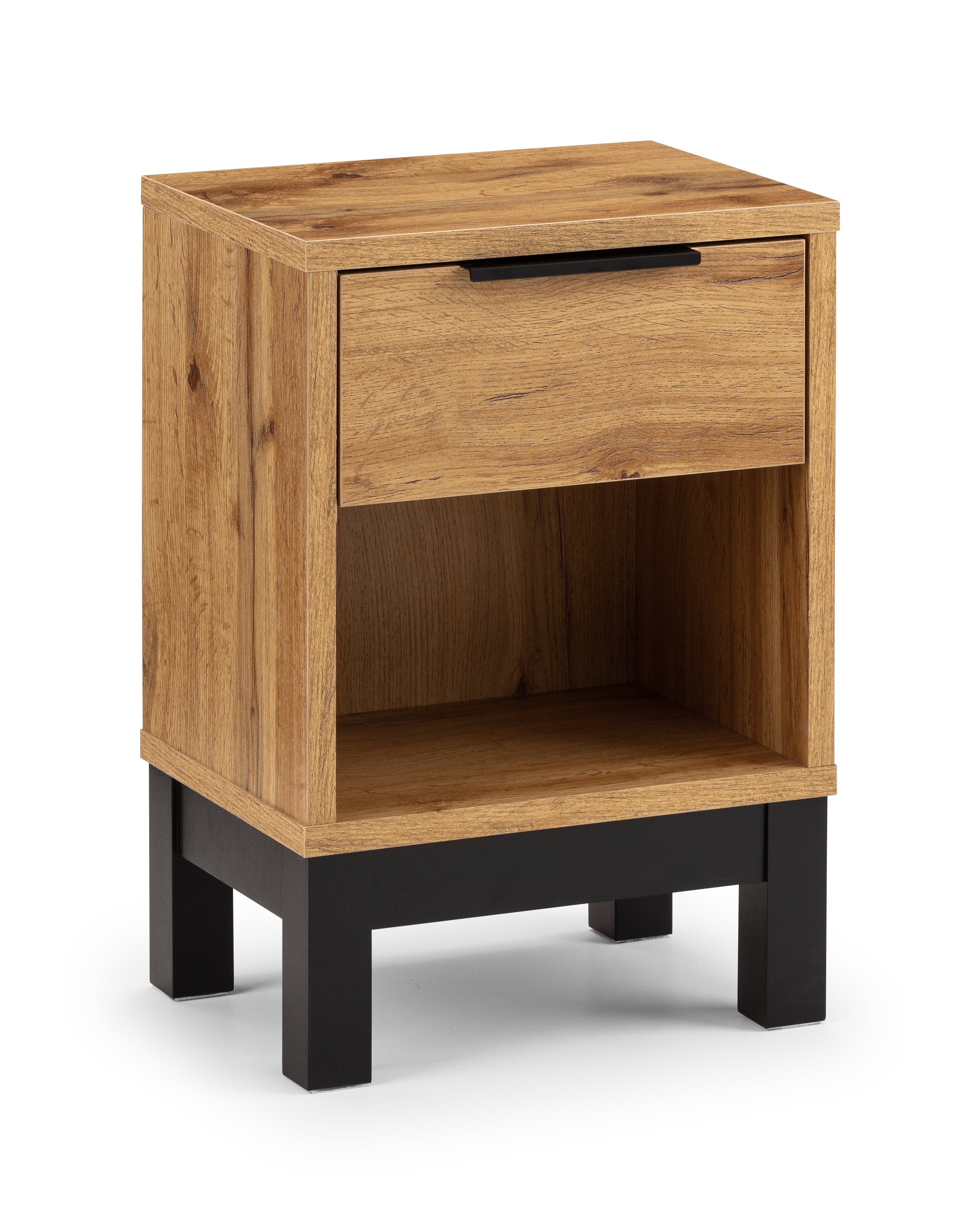 Bali 1 Drawer Bedside – Julian Bowen