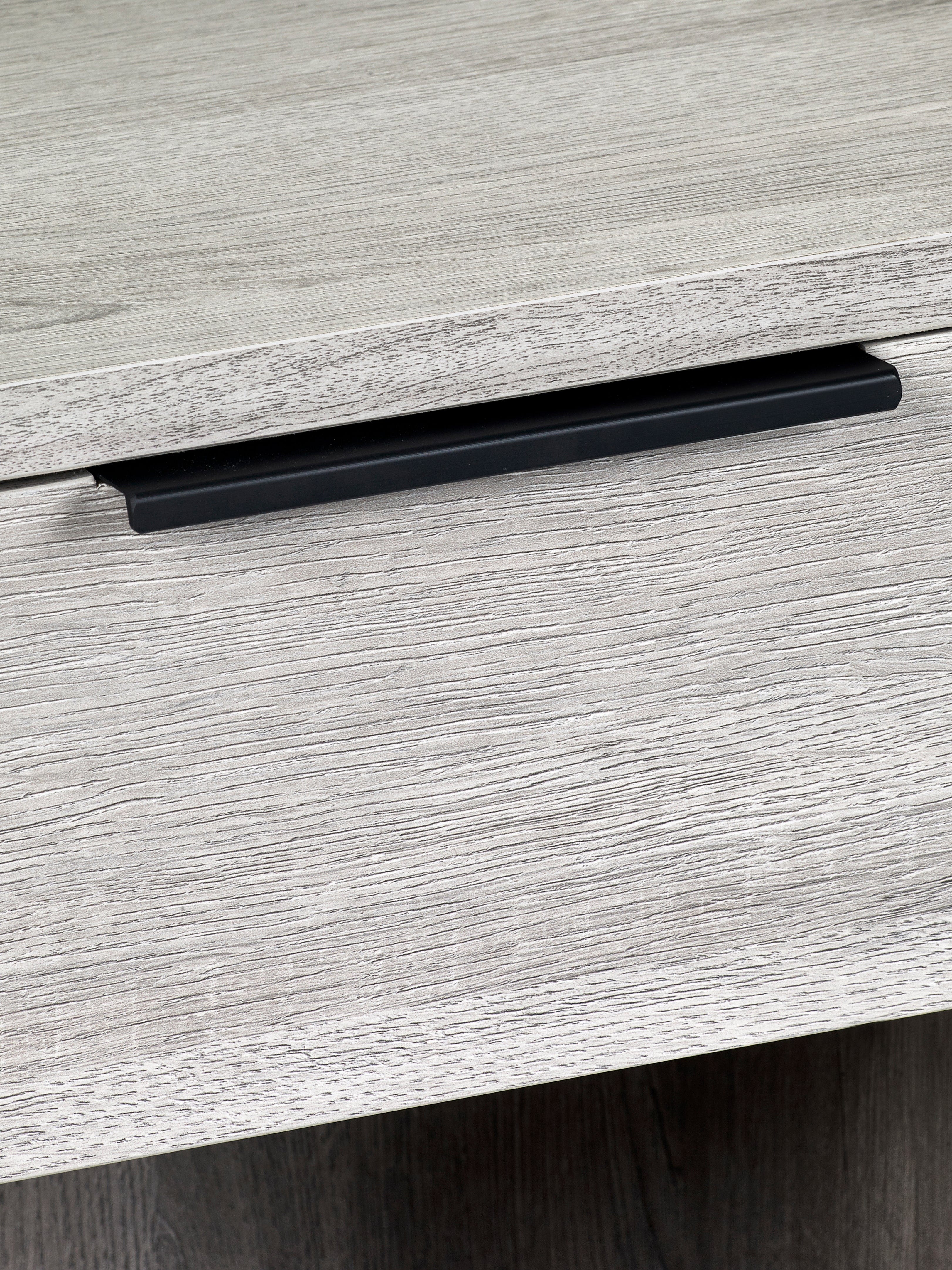 Bali 1 Drawer Bedside - Grey Oak – Julian Bowen, view 4