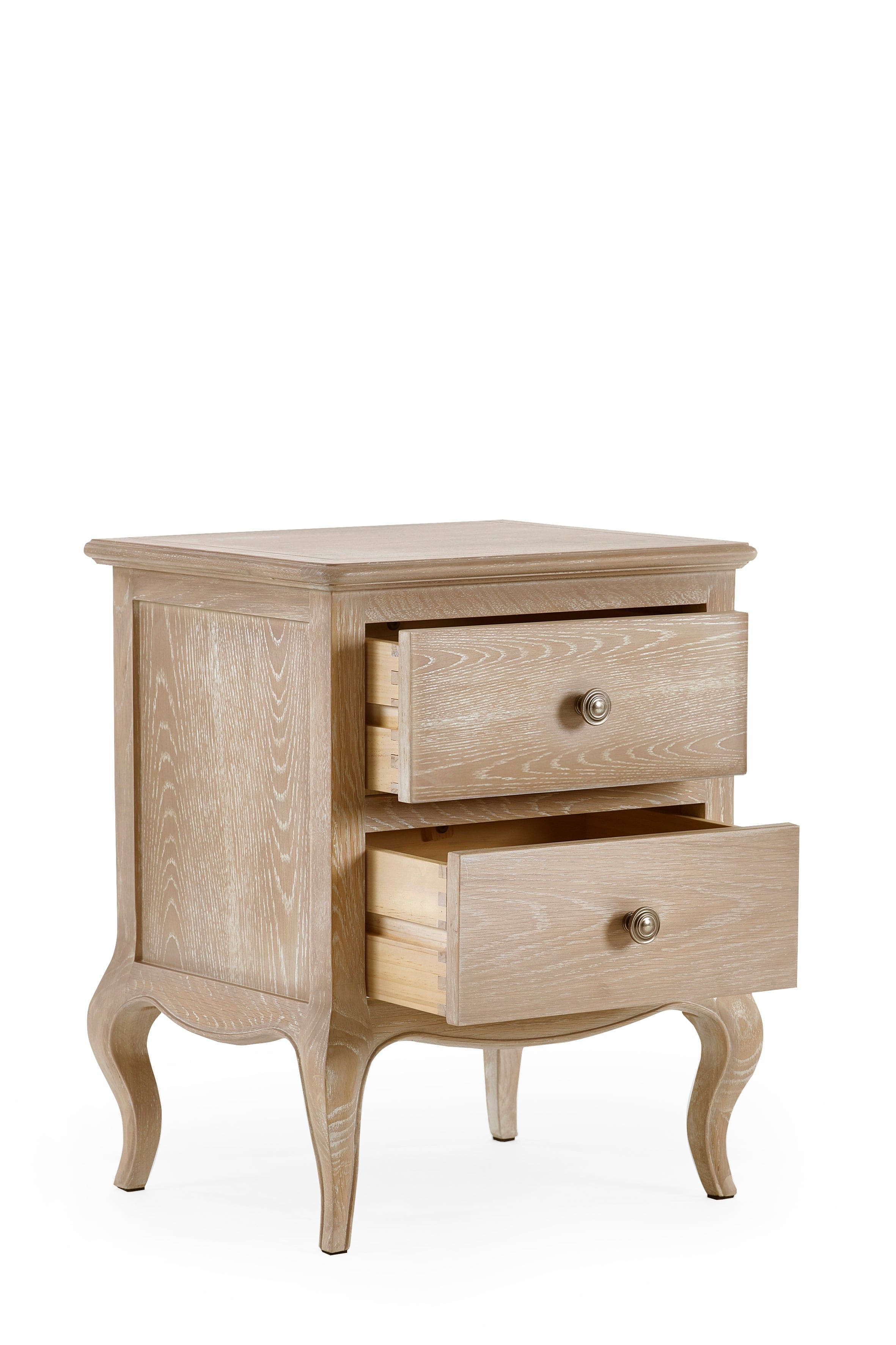 Camille 2 Drawer Bedside – Julian Bowen, view 2