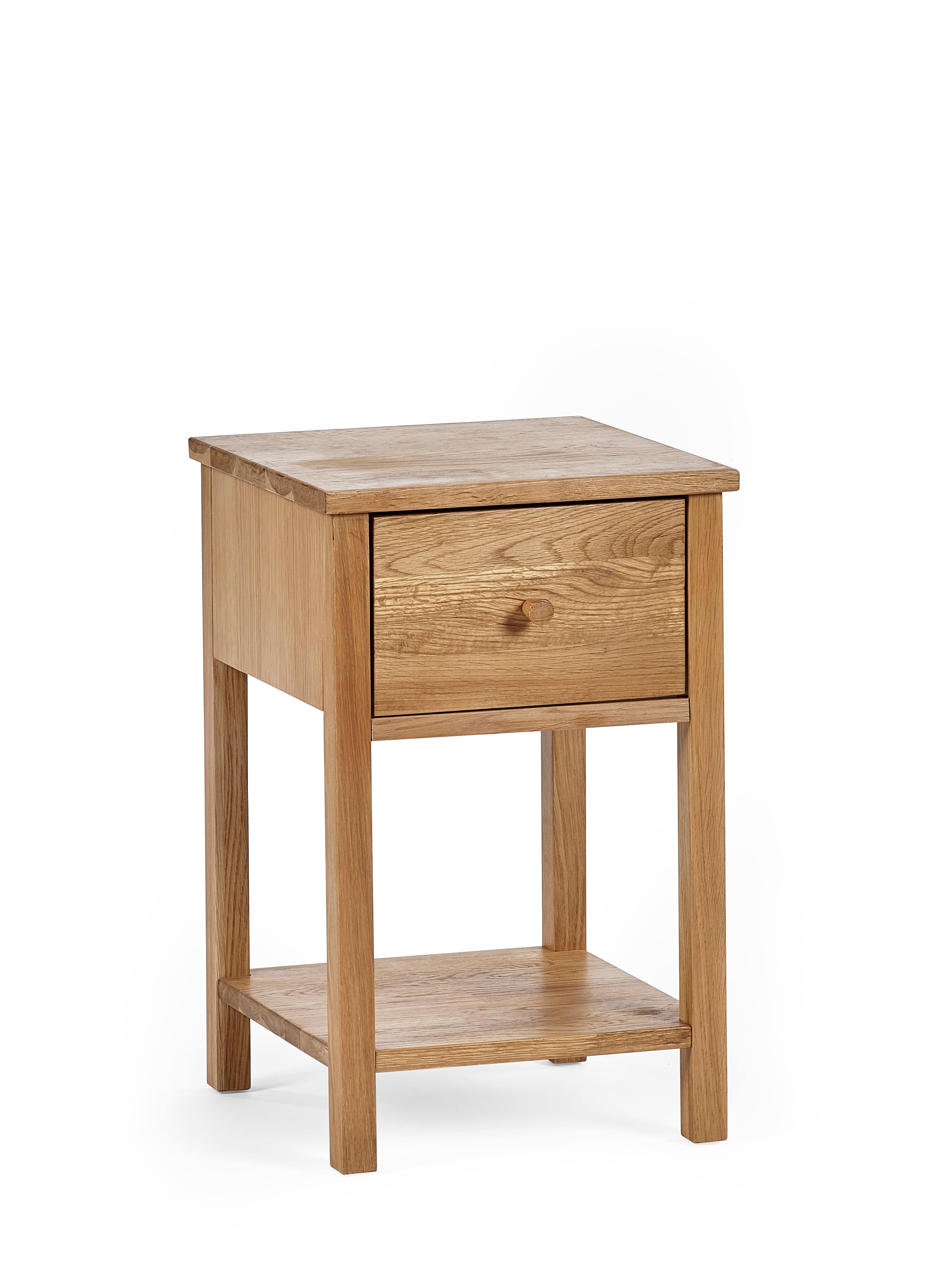 Coxmoor 1 Drawer - Oak – Julian Bowen