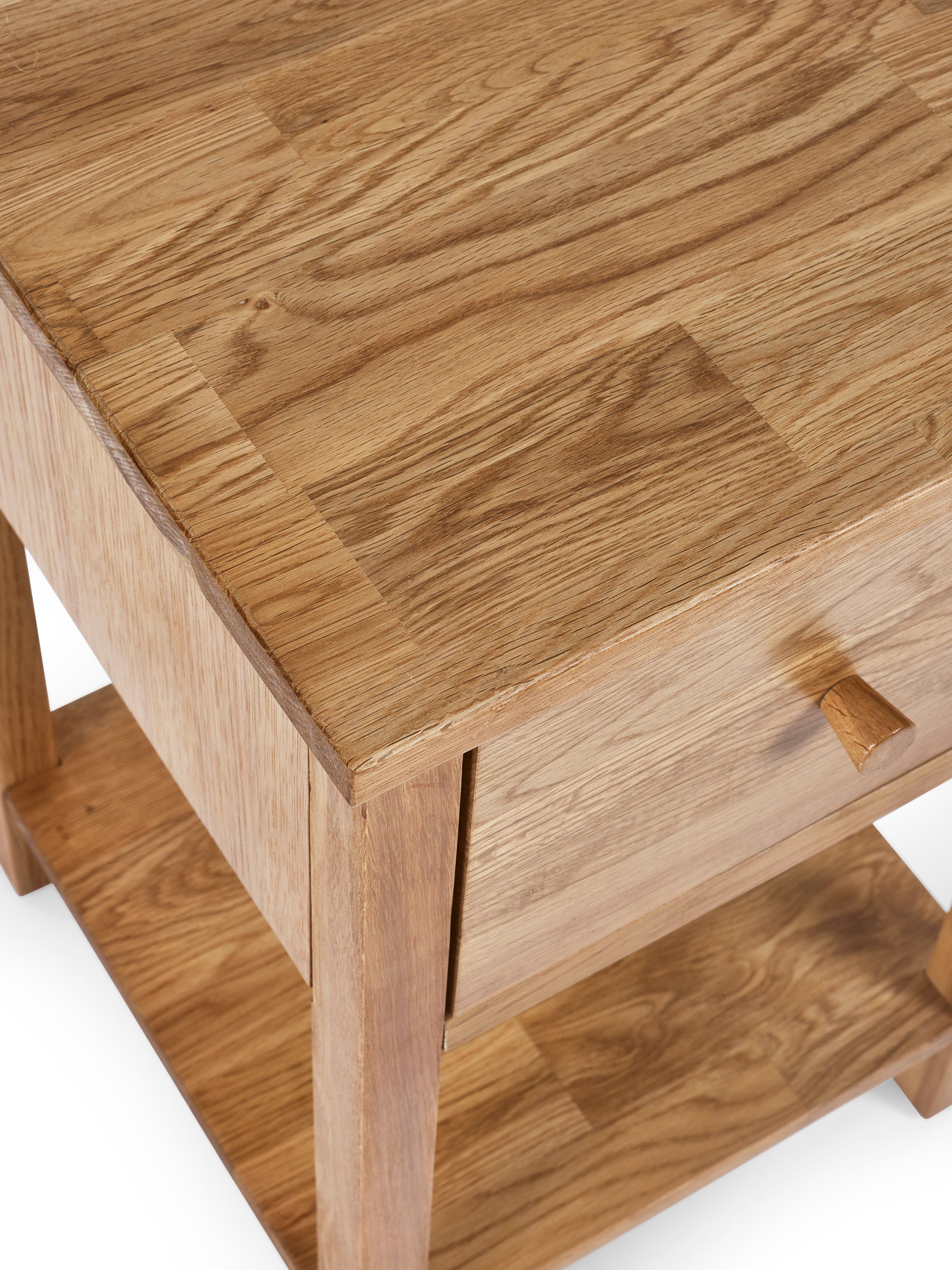 Coxmoor 1 Drawer - Oak – Julian Bowen, view 6