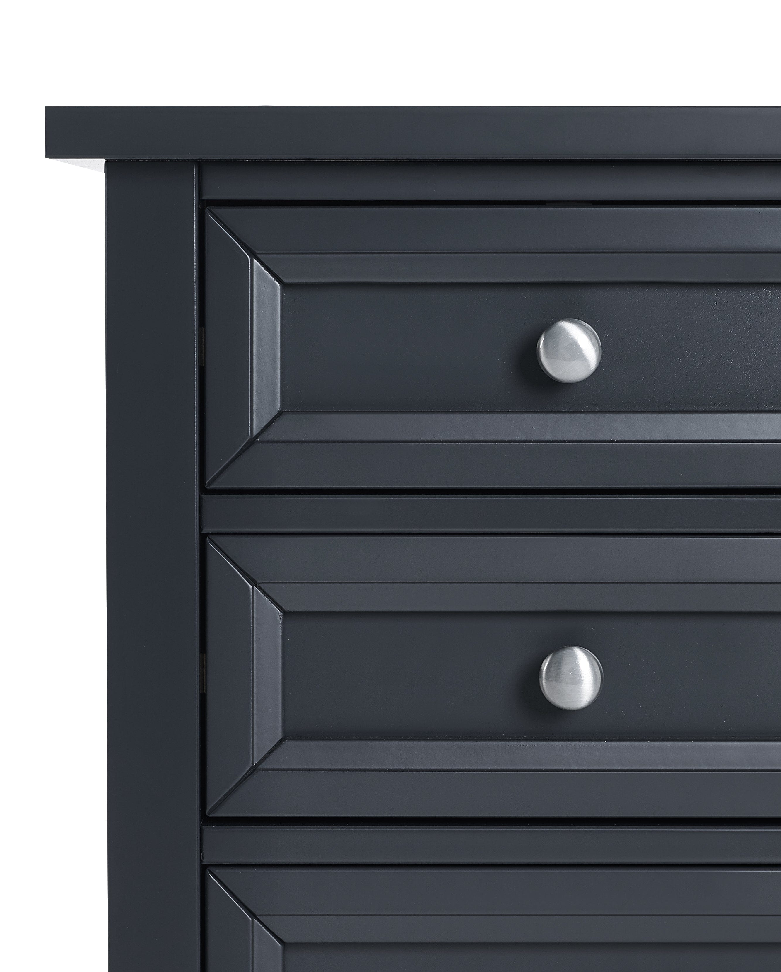 Maine 3 Drawer Bedside - Anthracite – Julian Bowen, view 8