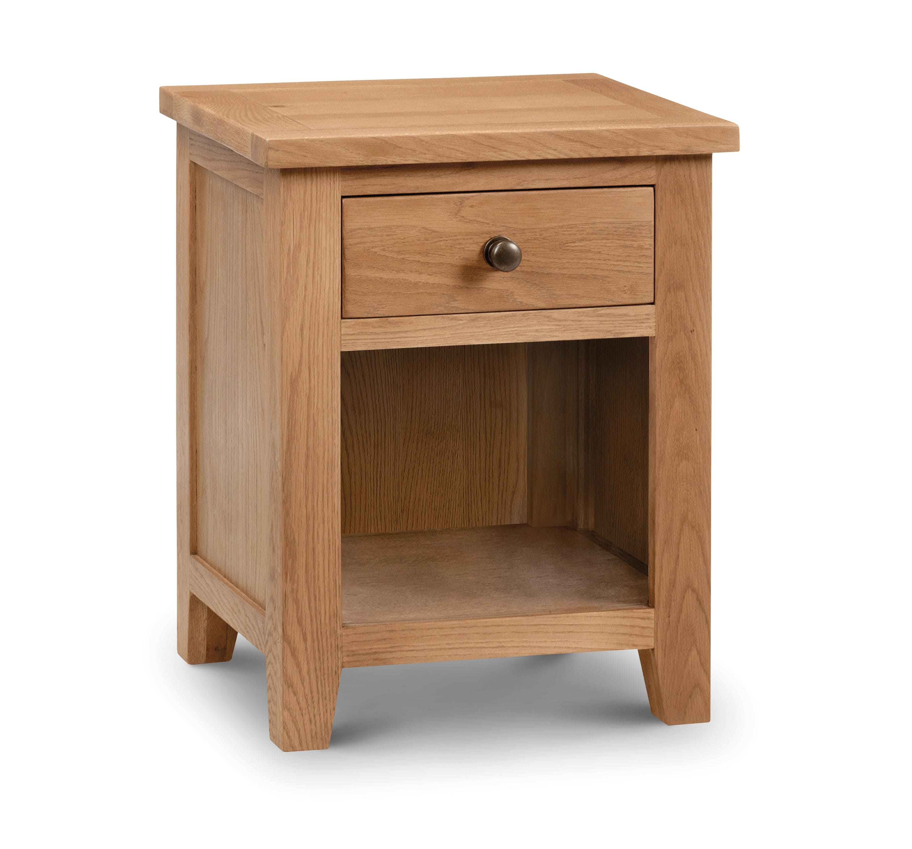 Marlborough 1 Drawer Bedside Ass – Julian Bowen