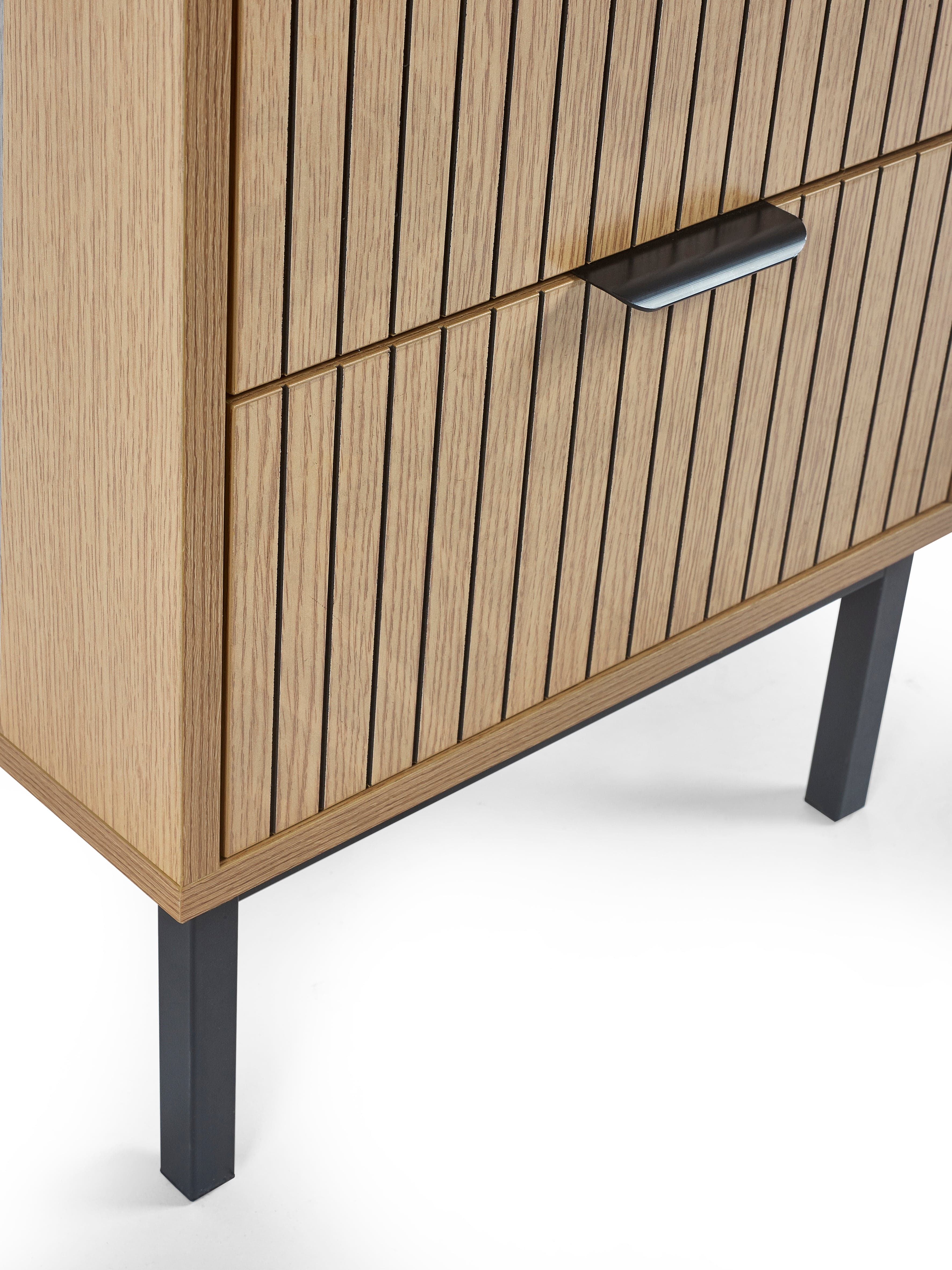 Sia 2 Drawer Bedside – Julian Bowen, view 8