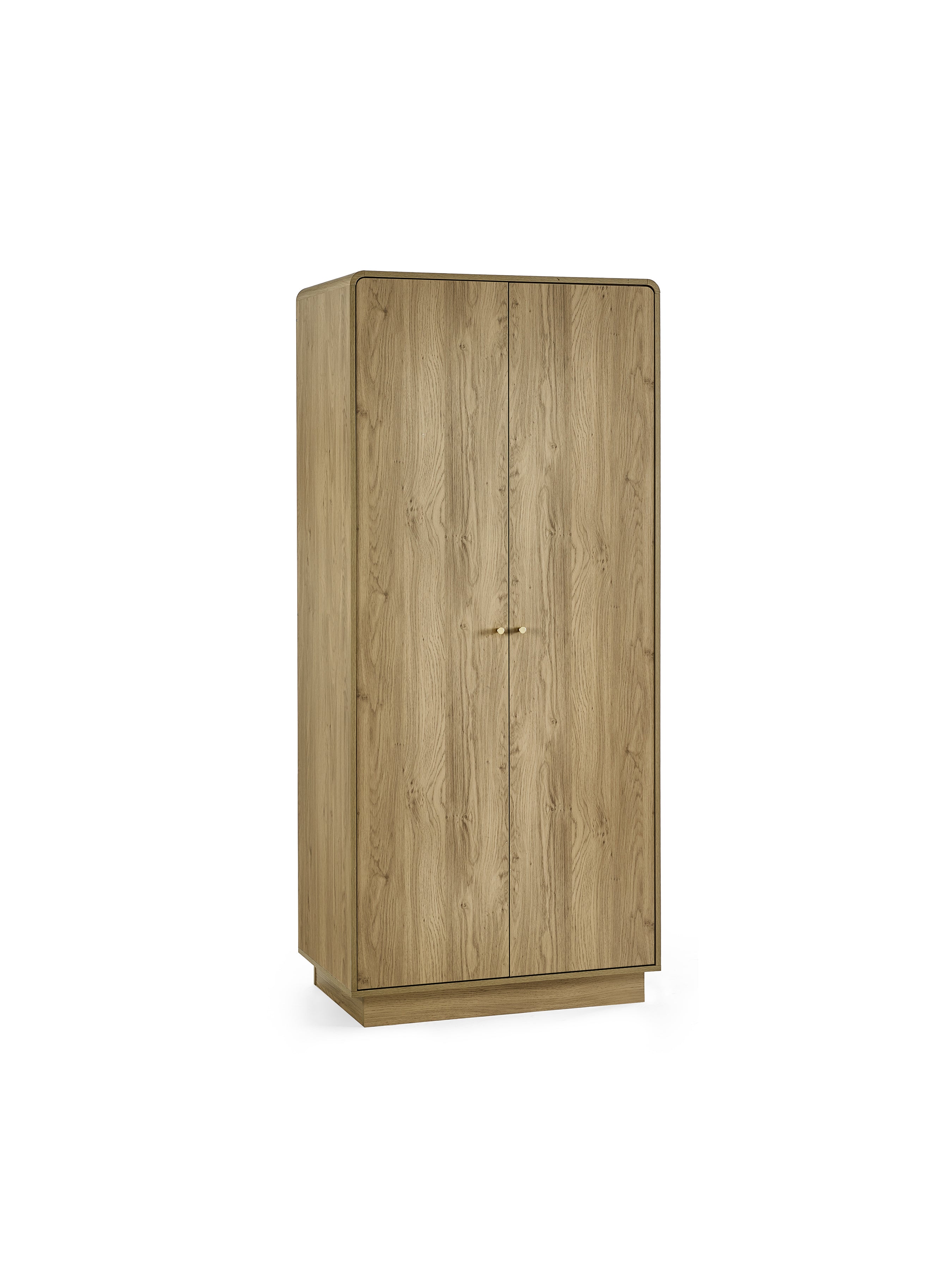 Ingrid 2 Door Wardrobe Oak – Julian Bowen