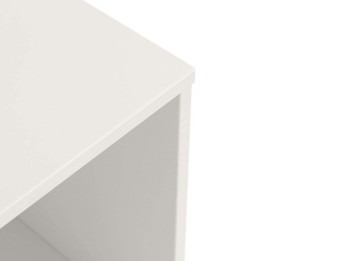 Julian Bowen BOOKCASE Pluto Cube Bookcase Stone White Bed Kings