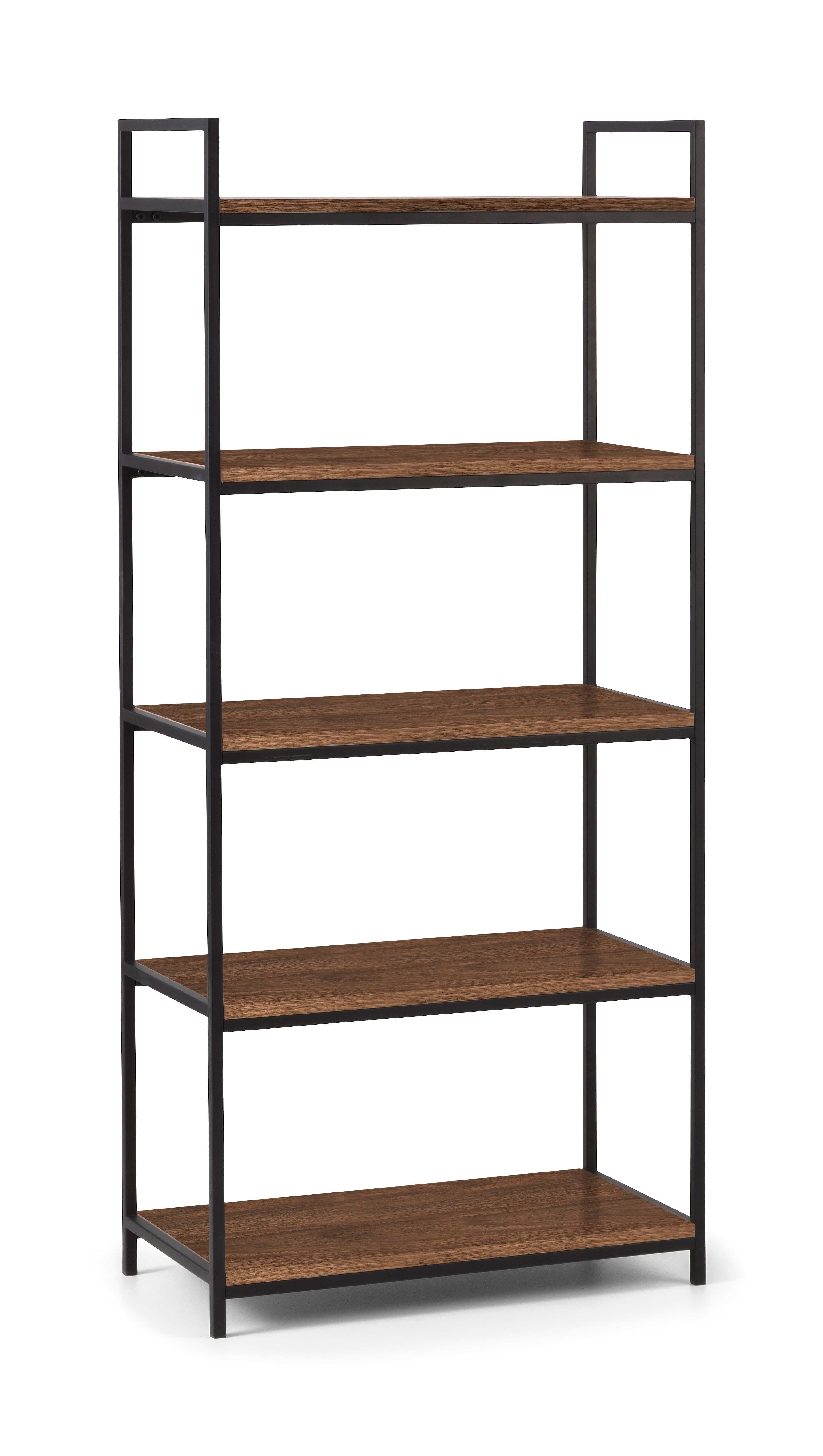 Tribeca Tall Bookcase - Walnut – Julian Bowen