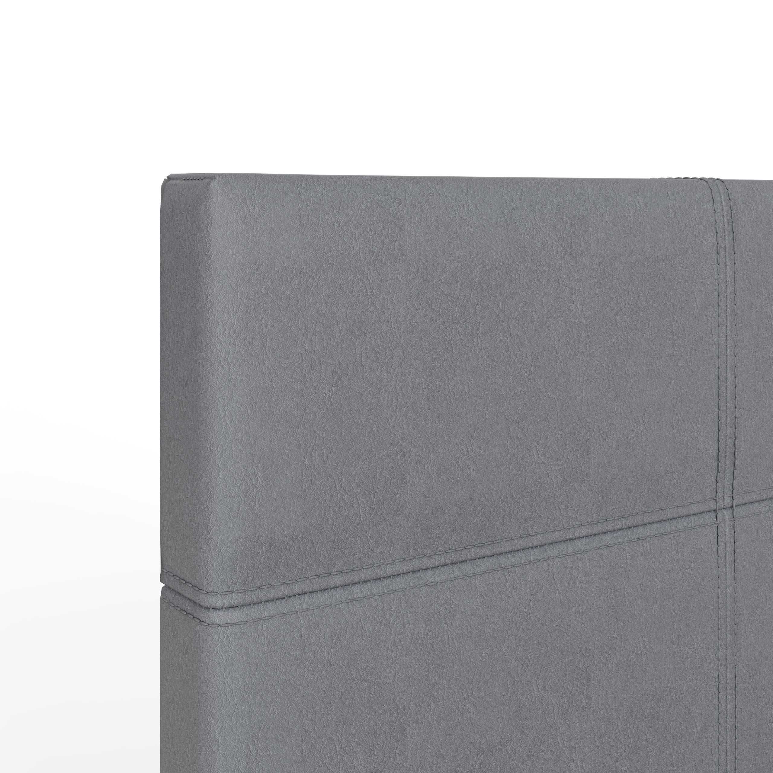 End Lift Ottoman Bed Grey Leather – GFW, view 15