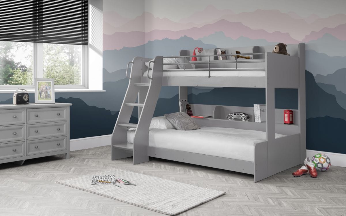 Domino Triple Sleeper Light Grey – Julian Bowen, view 2