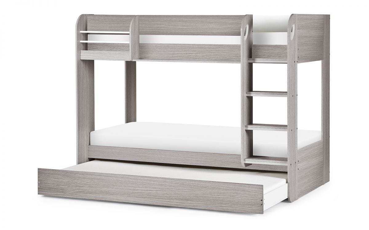 Mars Bunk & Underbed Grey Oak – Julian Bowen