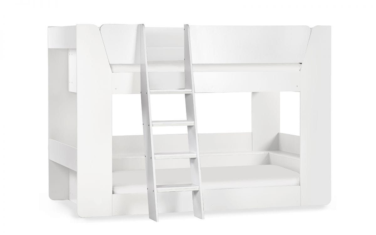Parsec Bunk Bed All White – Julian Bowen