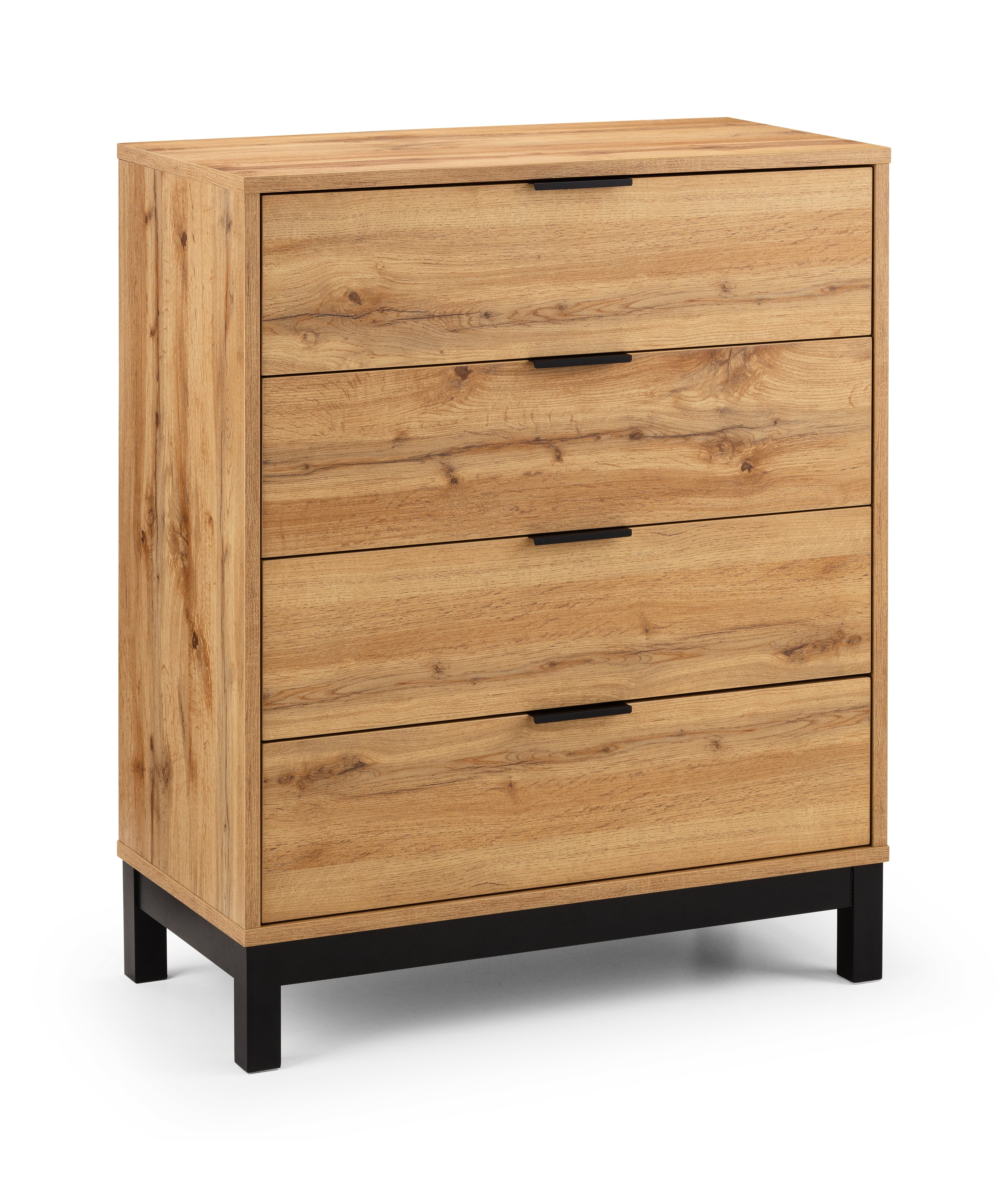 Bali 4 Drawer Chest – Julian Bowen