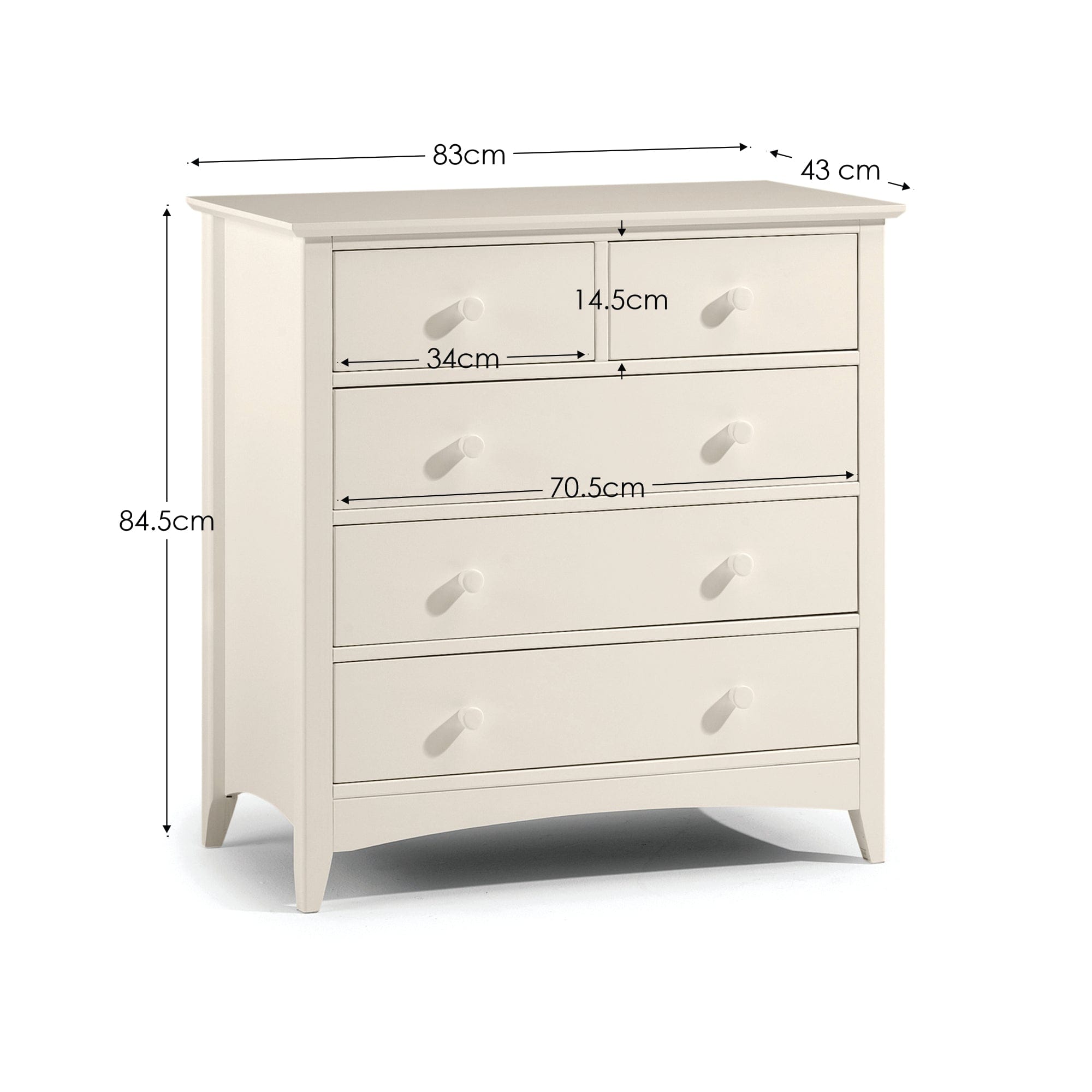 Cameo 3+2 Chest – Julian Bowen, view 5