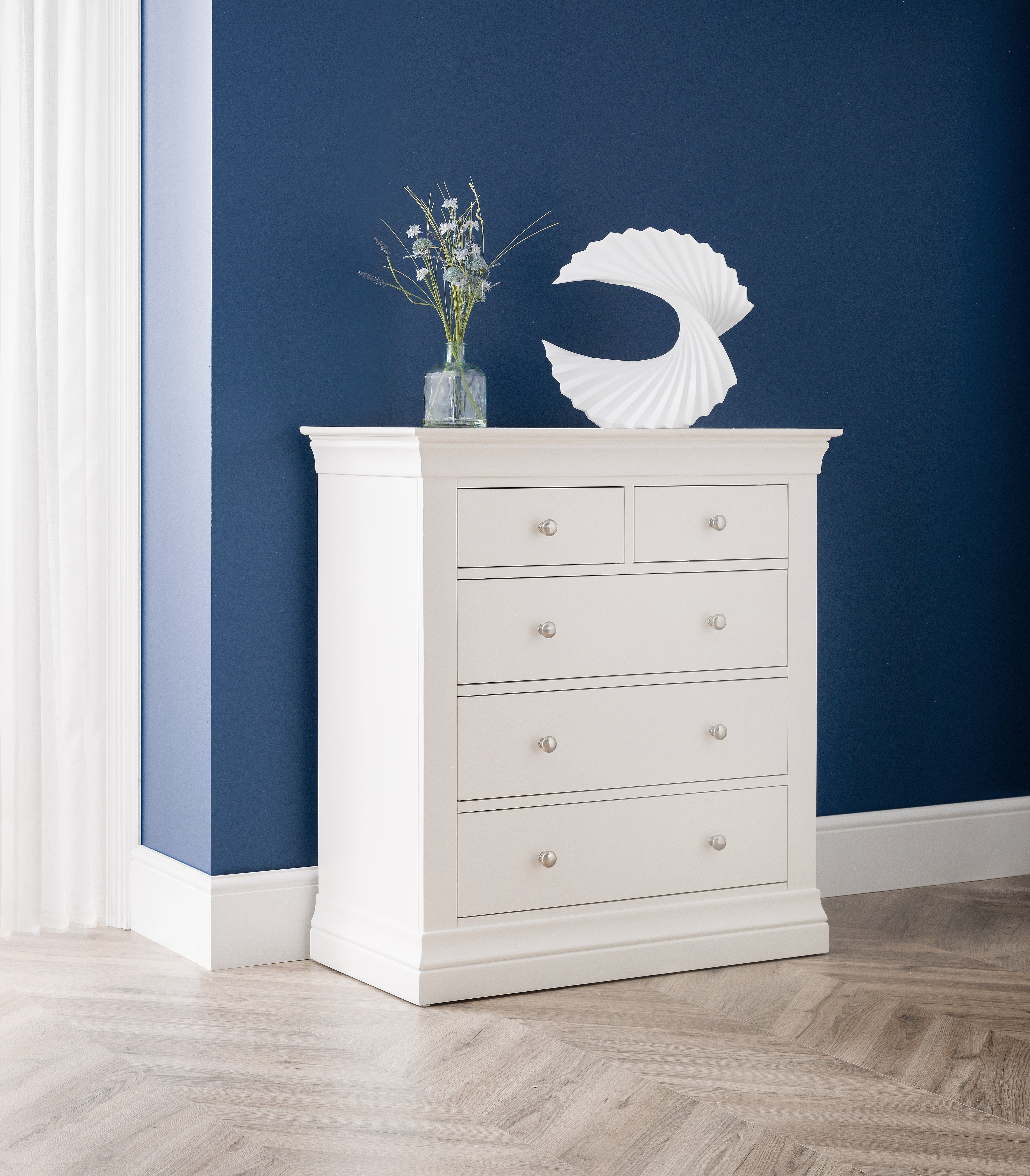 Clermont 3+2 Drawer Chest – Julian Bowen, view 2