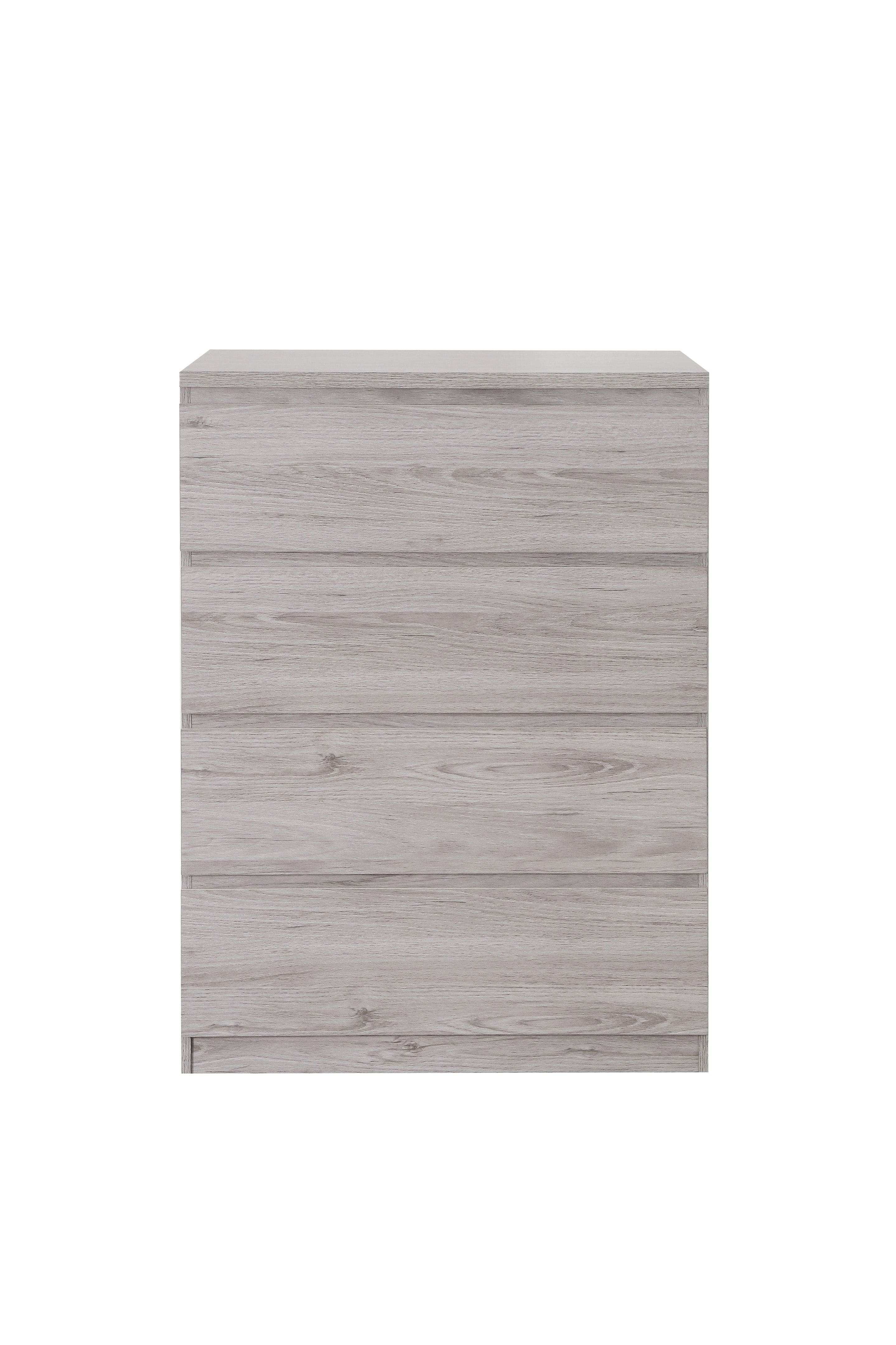 Jupiter 4 Drawer Chest Grey Oak – Julian Bowen, view 4