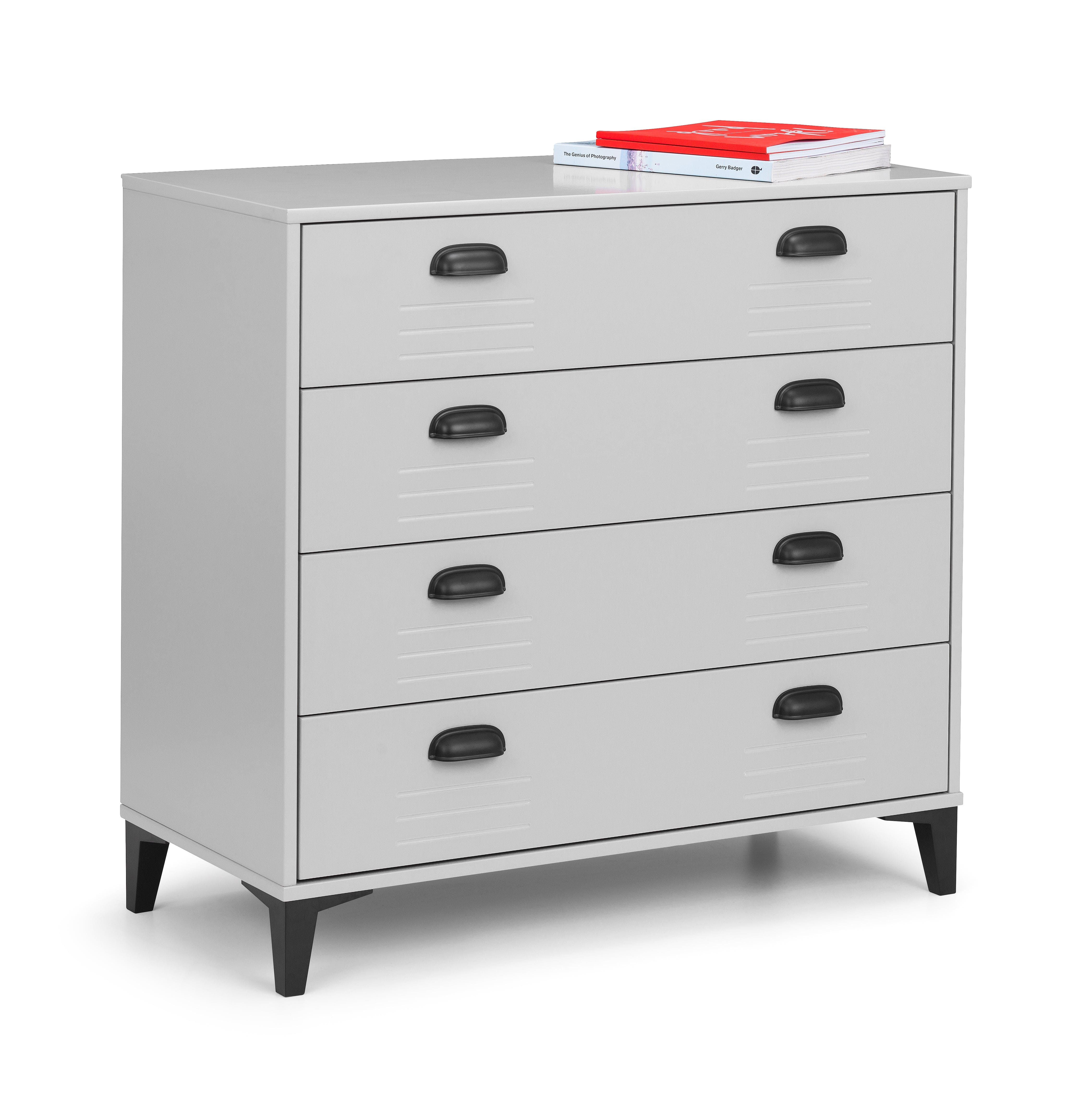 Lakers Locker 4 Drawer Chest – Julian Bowen, view 2