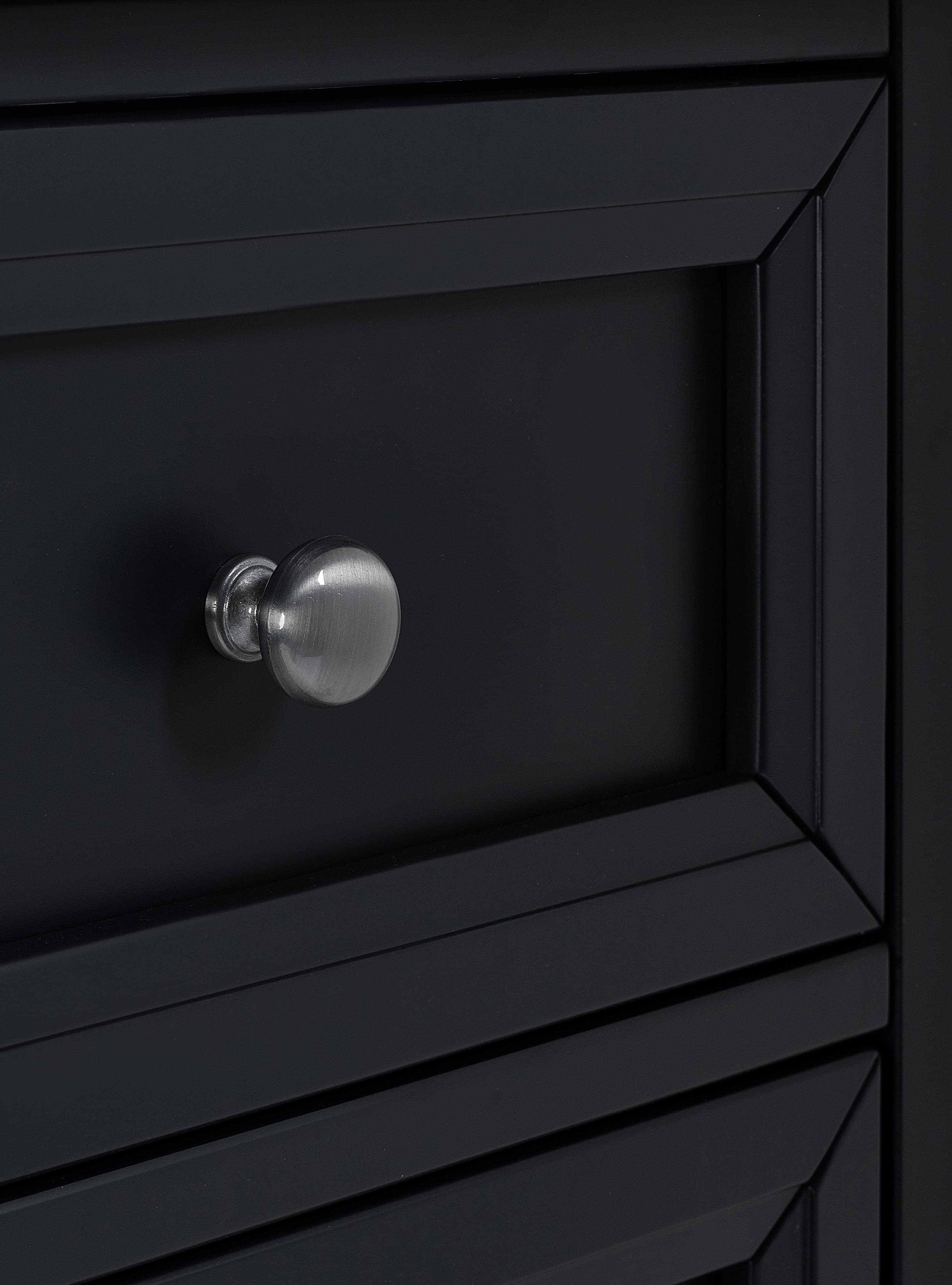Maine 3+2 Drawer Chest - Anthracite – Julian Bowen, view 8