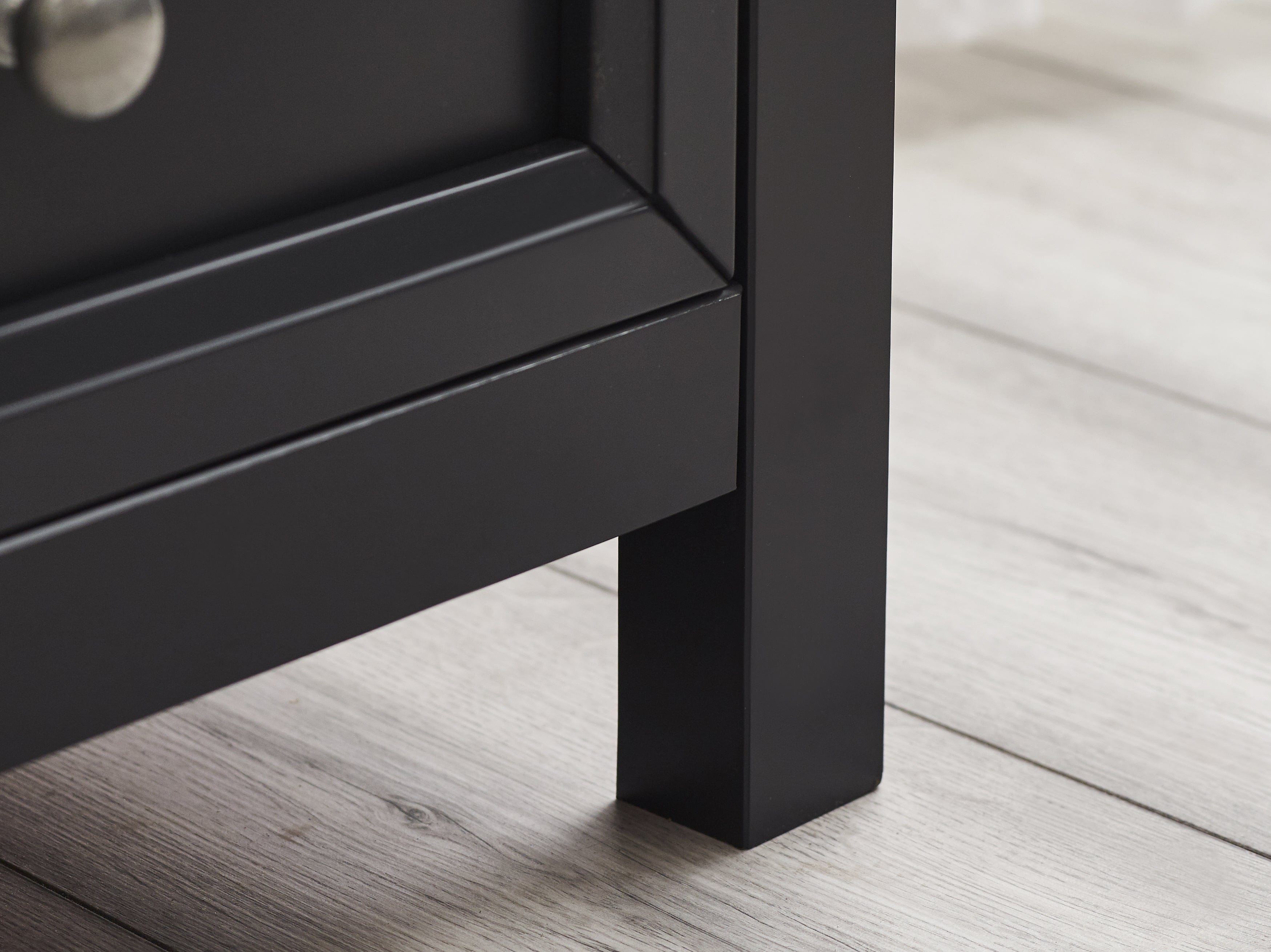 Maine 3+2 Drawer Chest - Anthracite – Julian Bowen, view 6