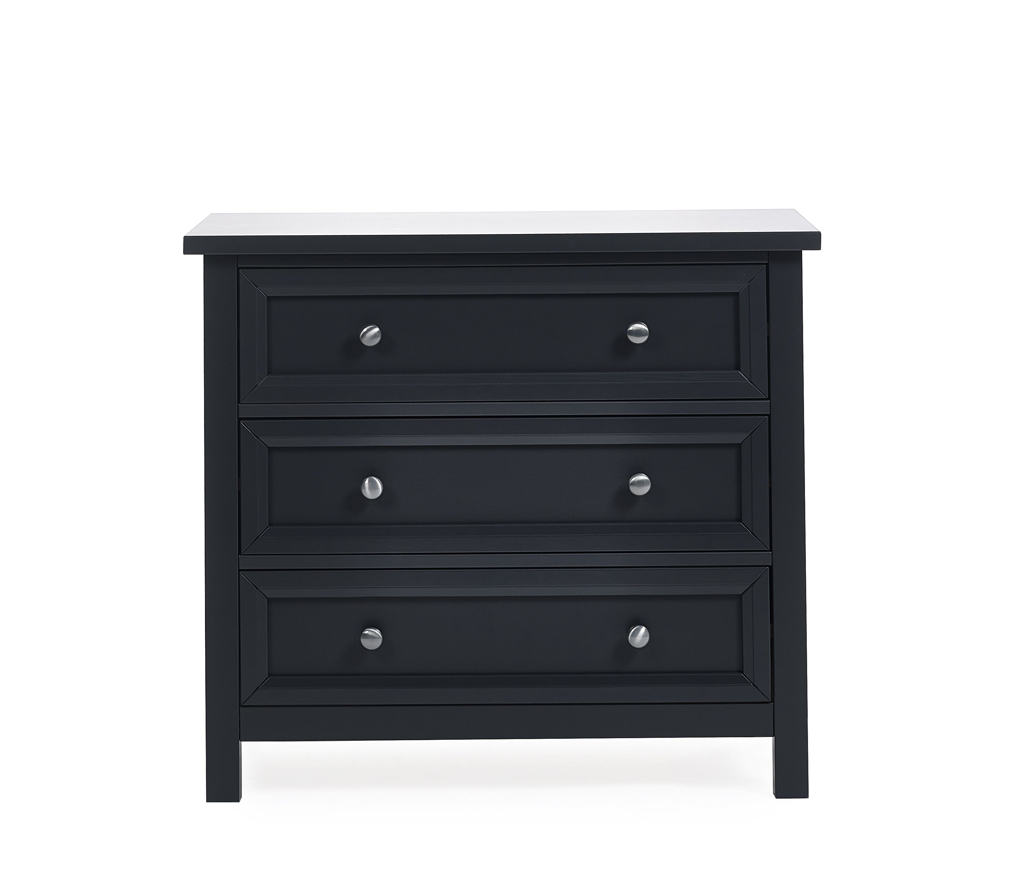 Maine 3 Drawer Chest - Anthracite – Julian Bowen, view 3