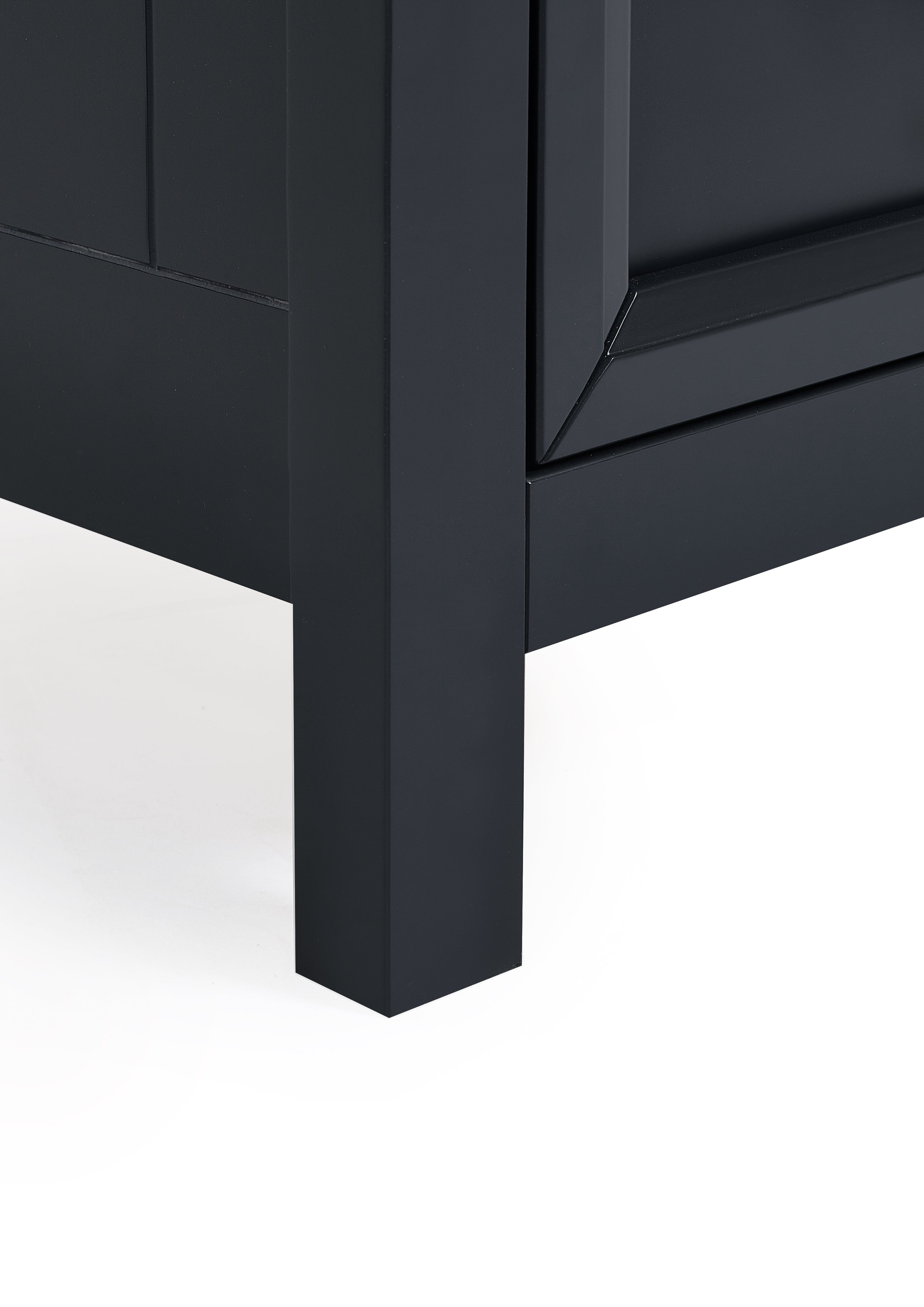 Maine 3 Drawer Chest - Anthracite – Julian Bowen, view 5