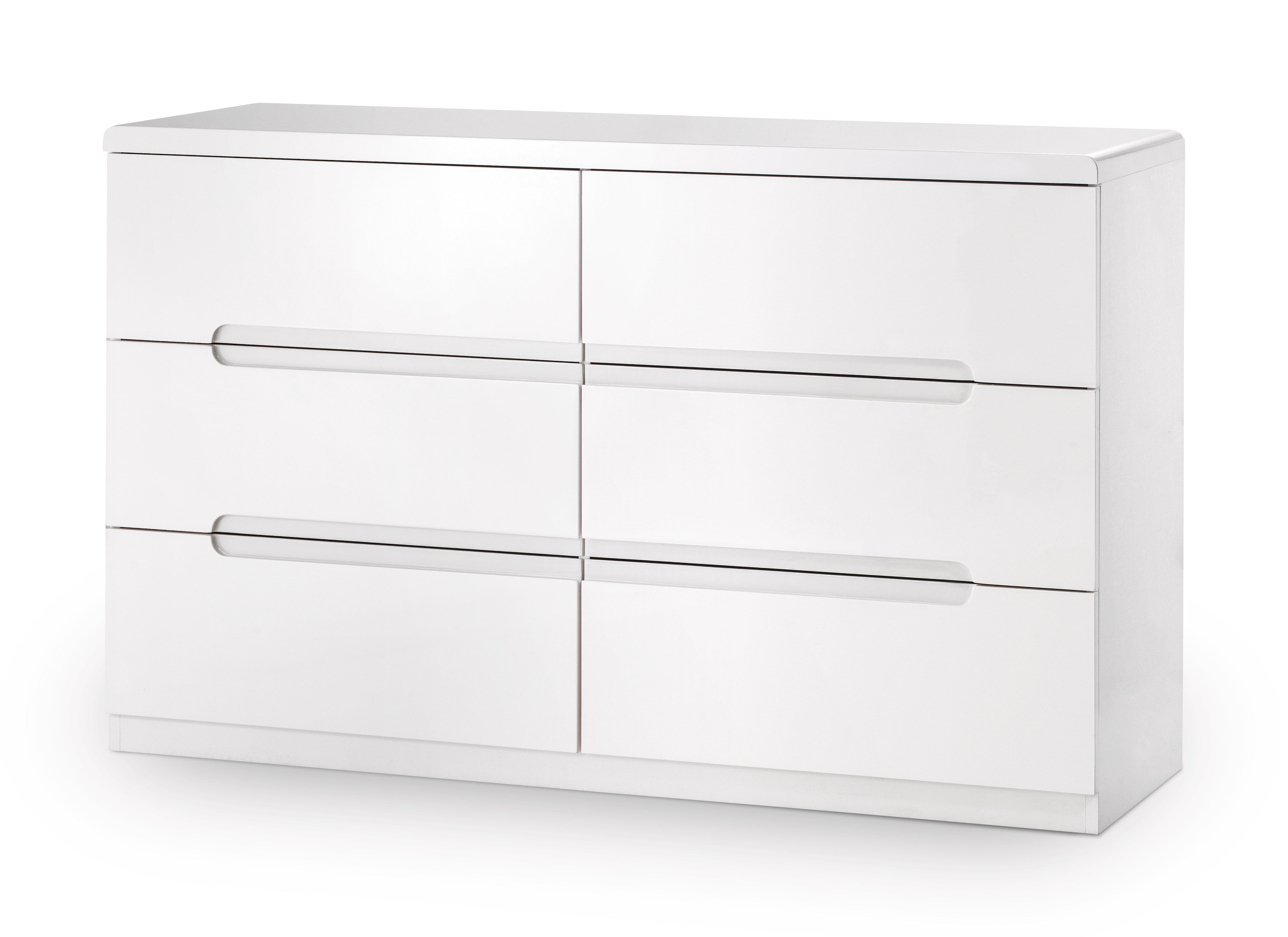 Manhattan 6 Drawer Wide Chest – Julian Bowen