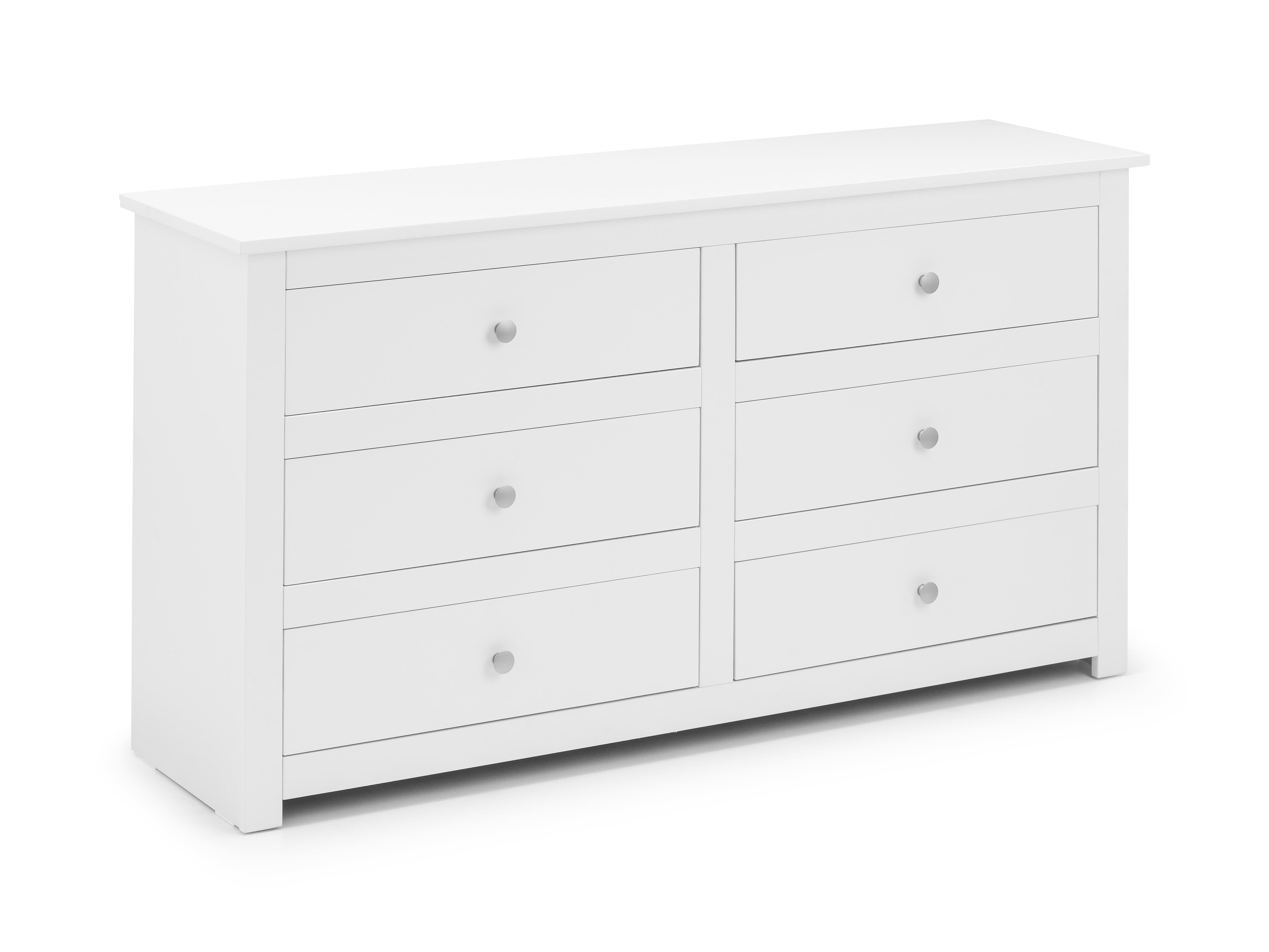Radley 6 Drawer Chest - Surf White – Julian Bowen